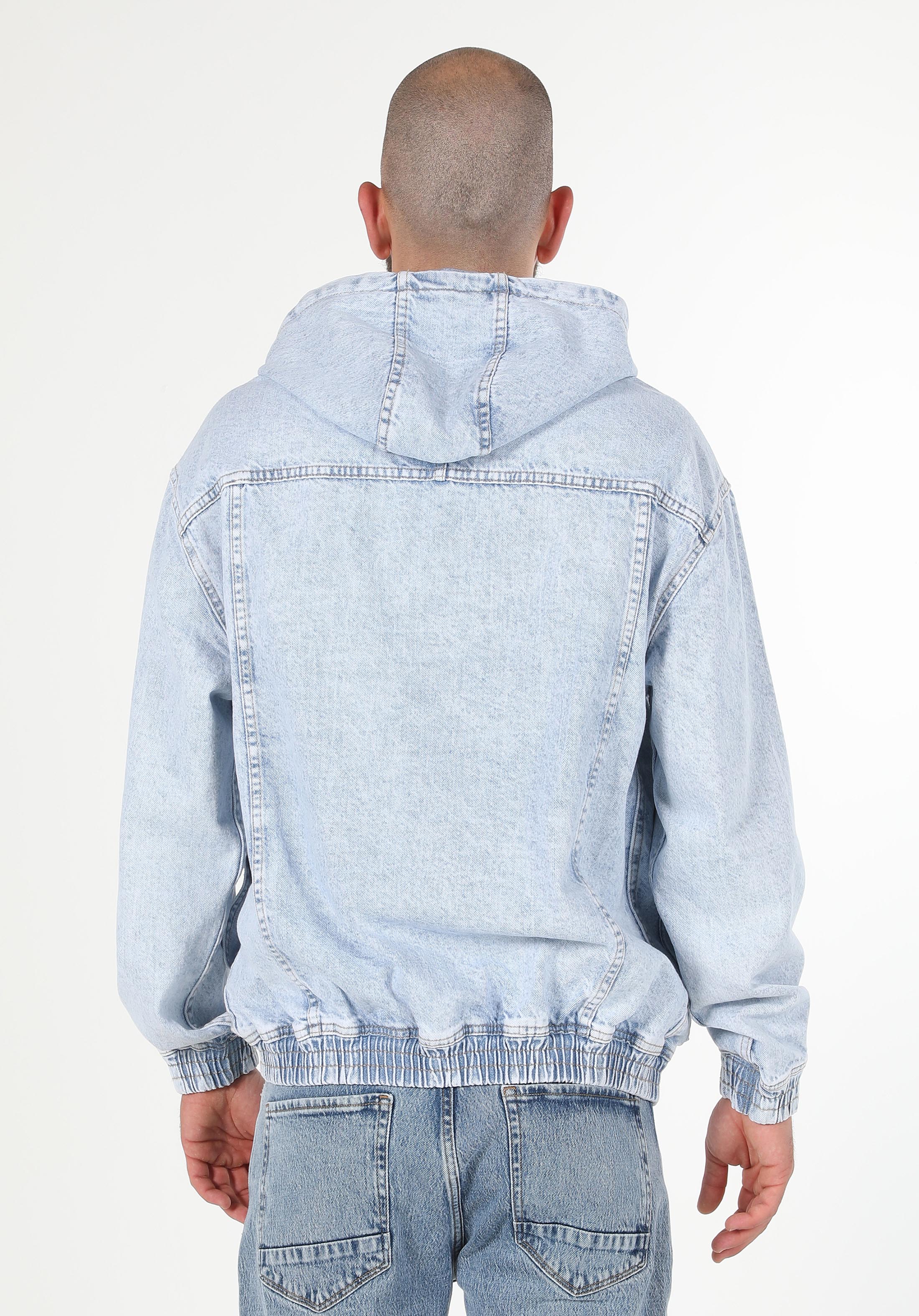 Afișați detalii pentru Jacheta De Barbati Denim Oversize Fit  CL1058535