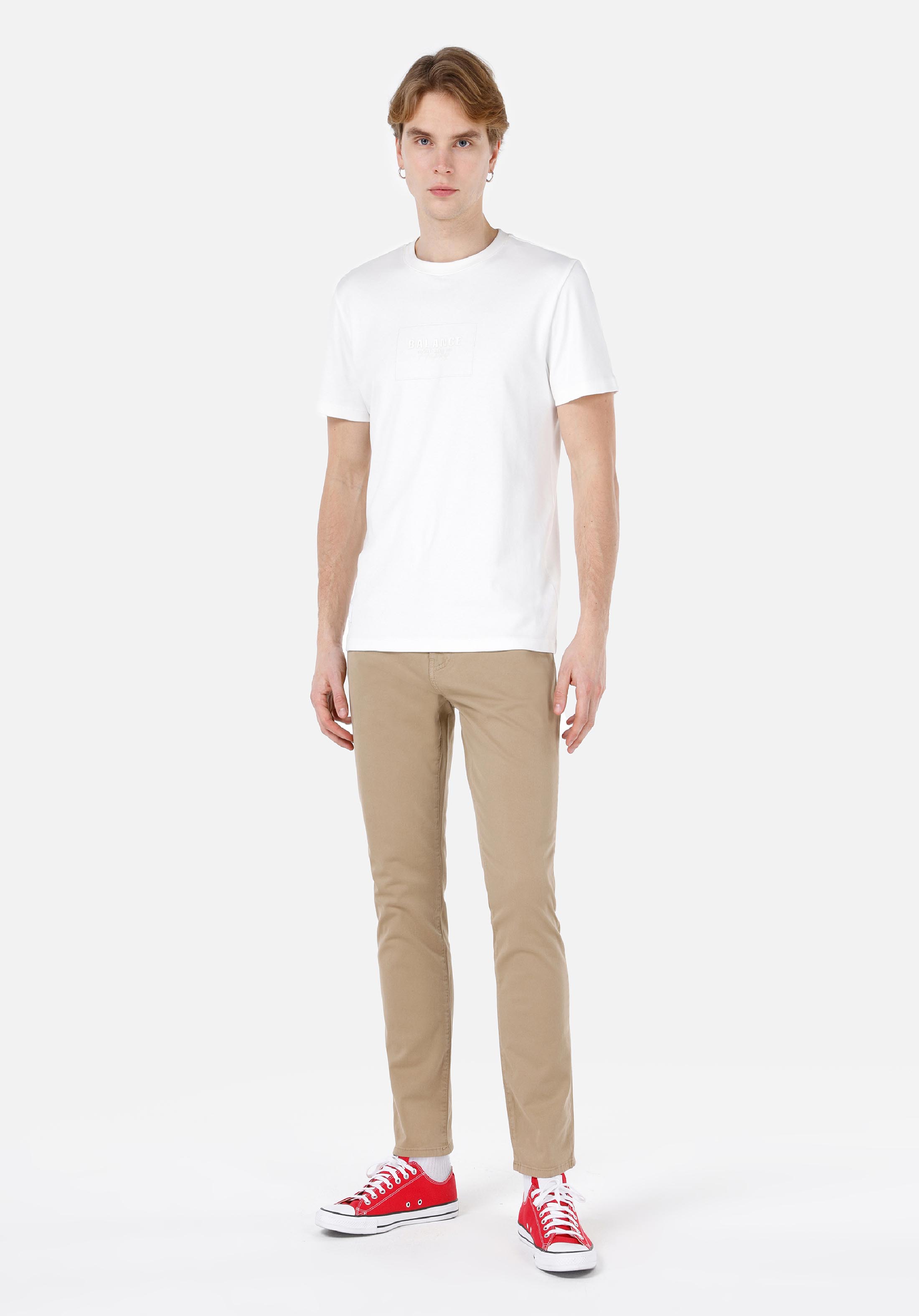 Afișați detalii pentru Pantaloni De Barbati Maro Straight Fit  Cl1049744