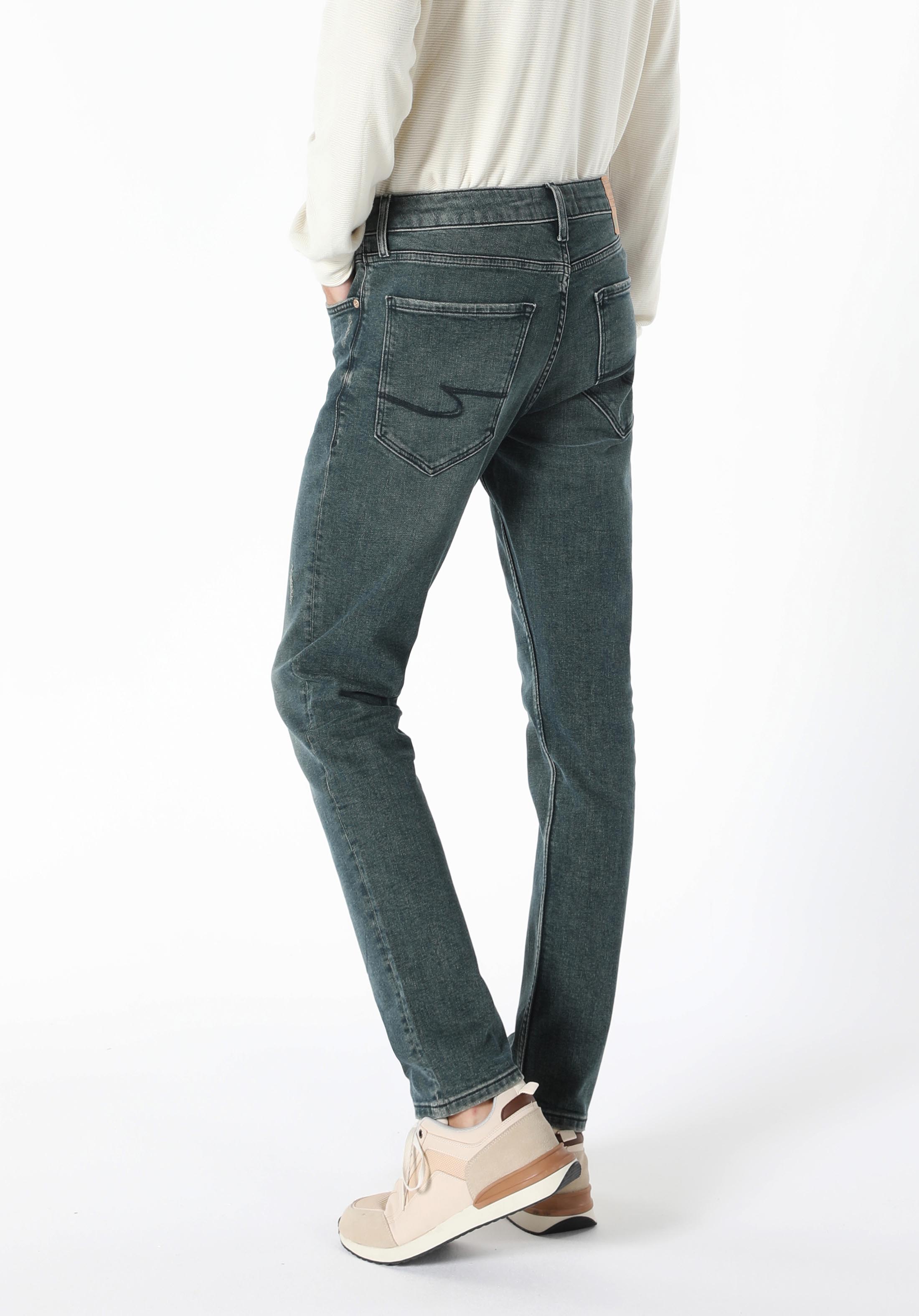 Afișați detalii pentru Pantaloni De Barbati Verde Straight Fit 044 Karl Cl1061345