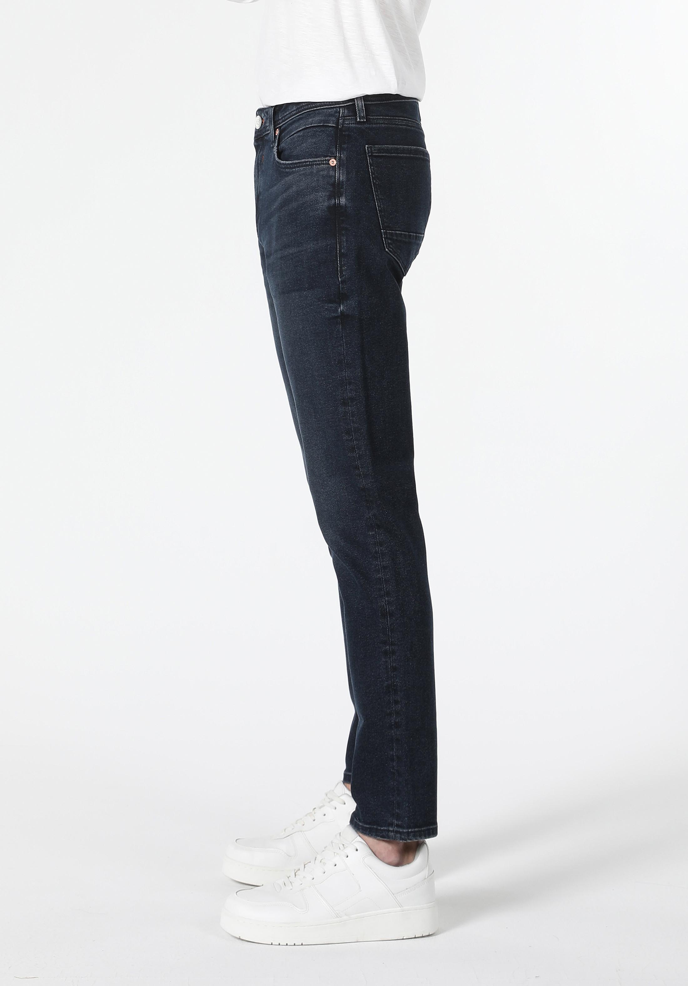 Afișați detalii pentru Pantaloni De Barbati Albastru Regular Fit 067 Jack Cl1061384