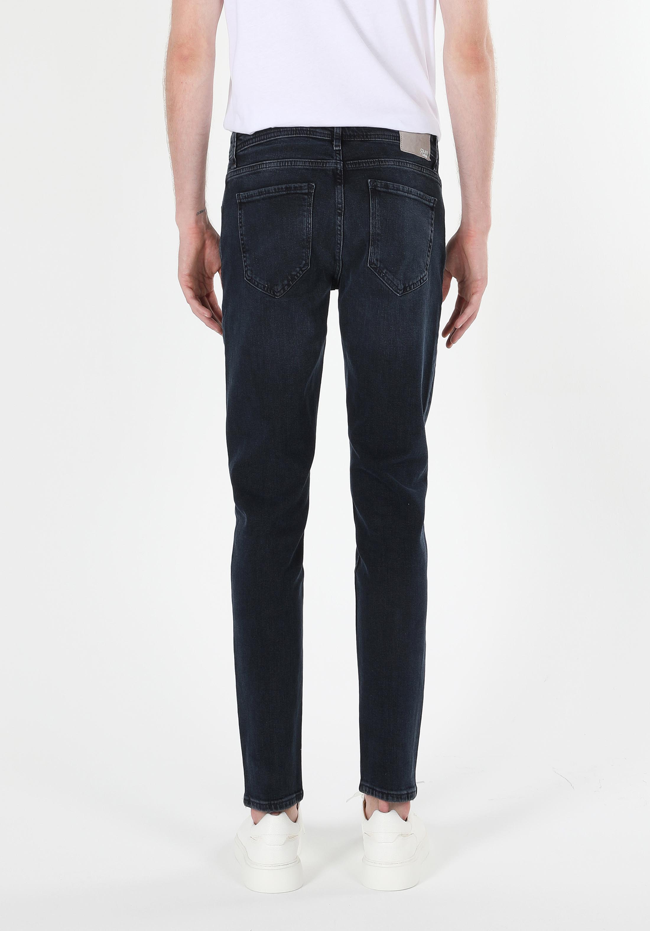 Afișați detalii pentru Pantaloni De Barbati Negru Slim Fit 041 Danny Cl1060406