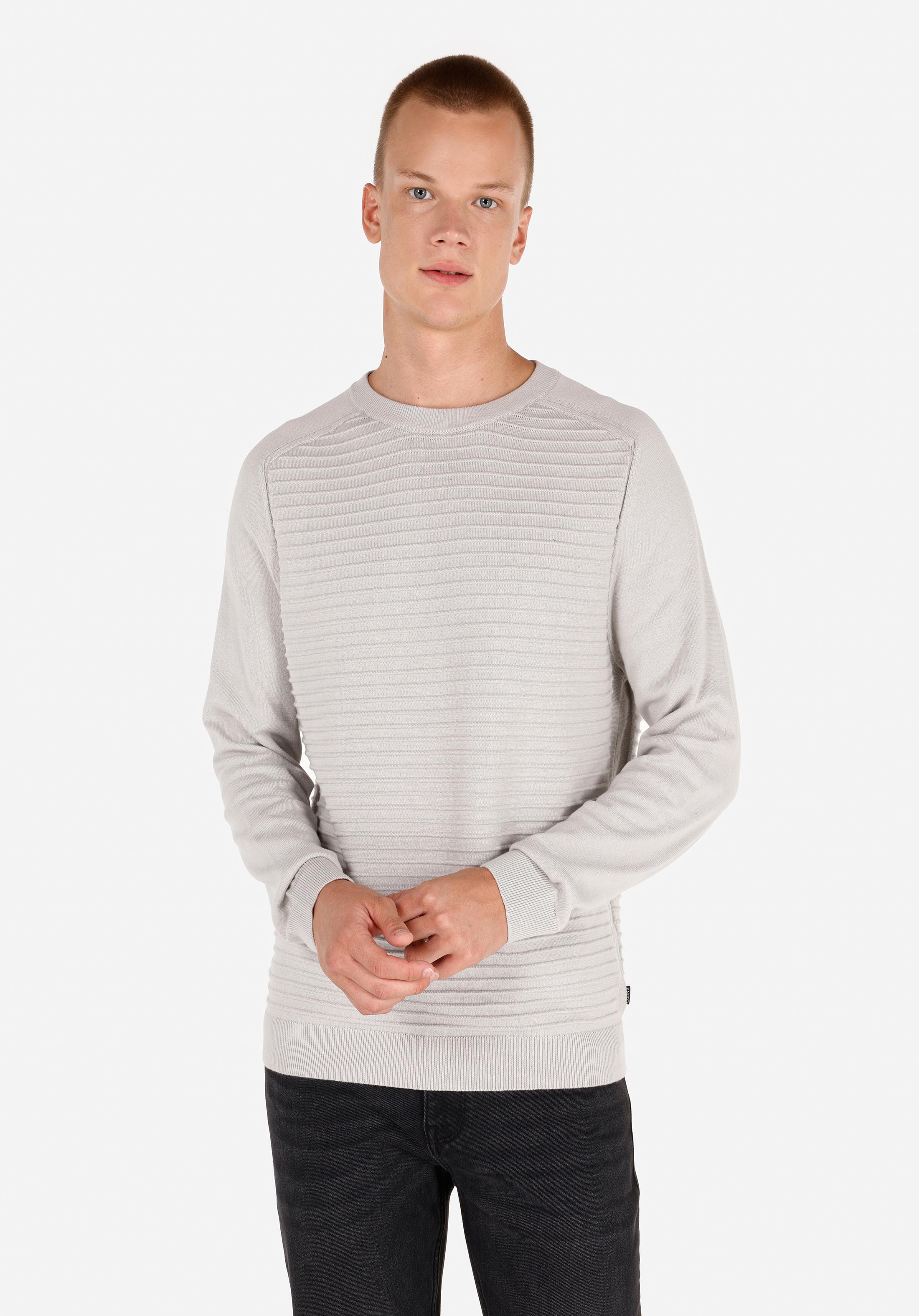 Afișați detalii pentru Pulover De Barbati Gri   Cl1064759