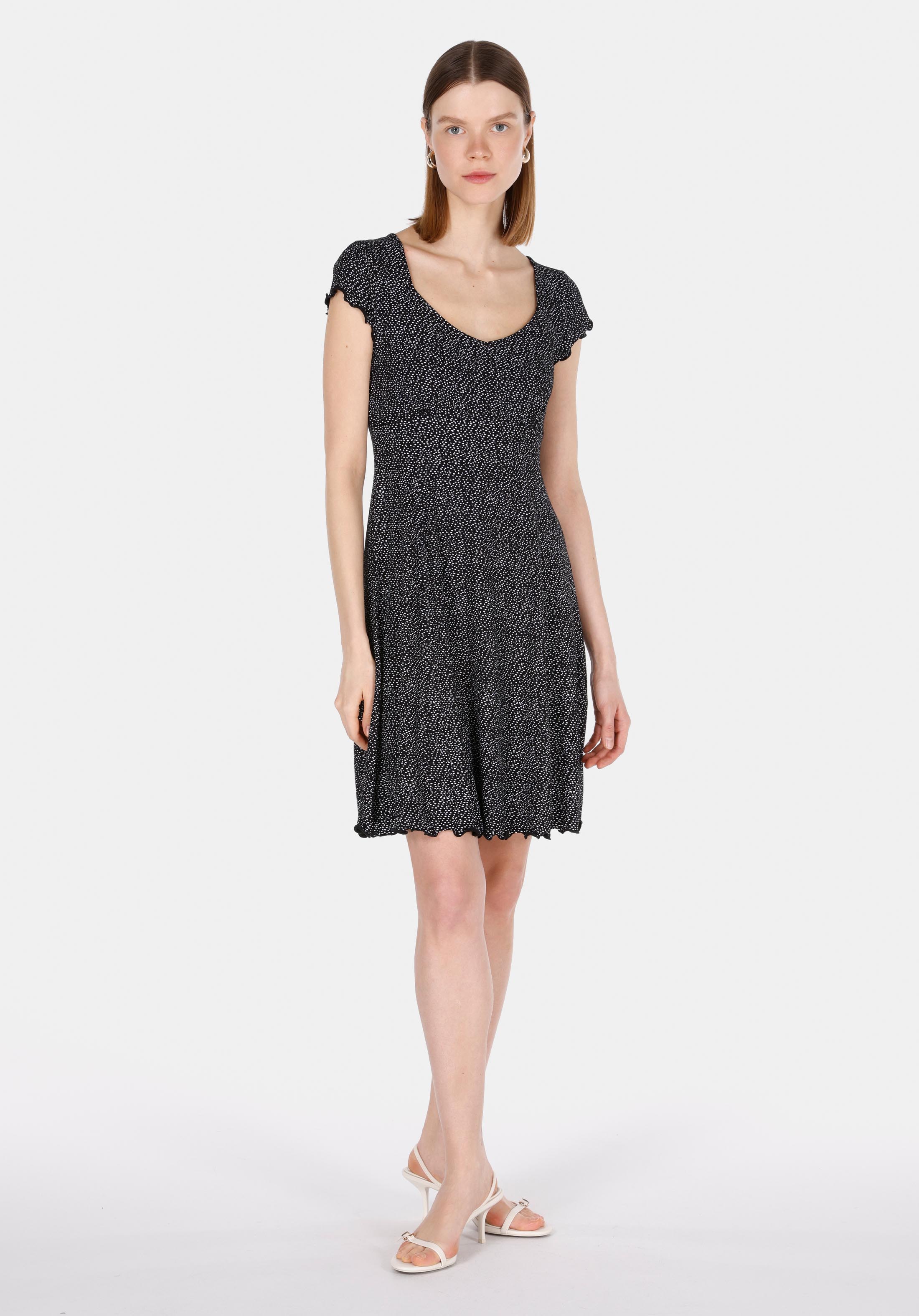 Afișați detalii pentru Rochie De Dama Negru Slim Fit  Cl1073260