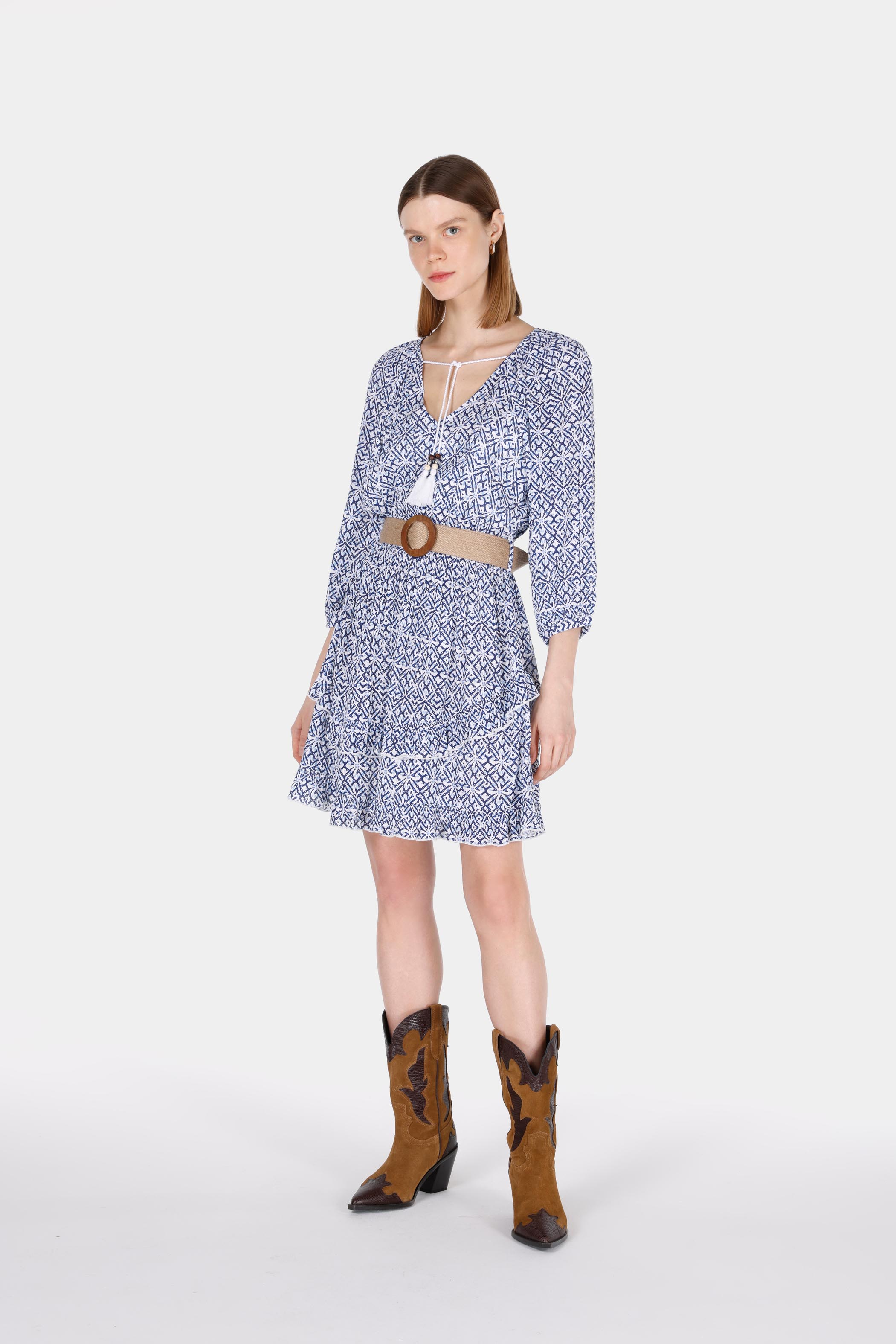 Afișați detalii pentru Rochie De Dama Albastru Regular Fit  Cl1073333
