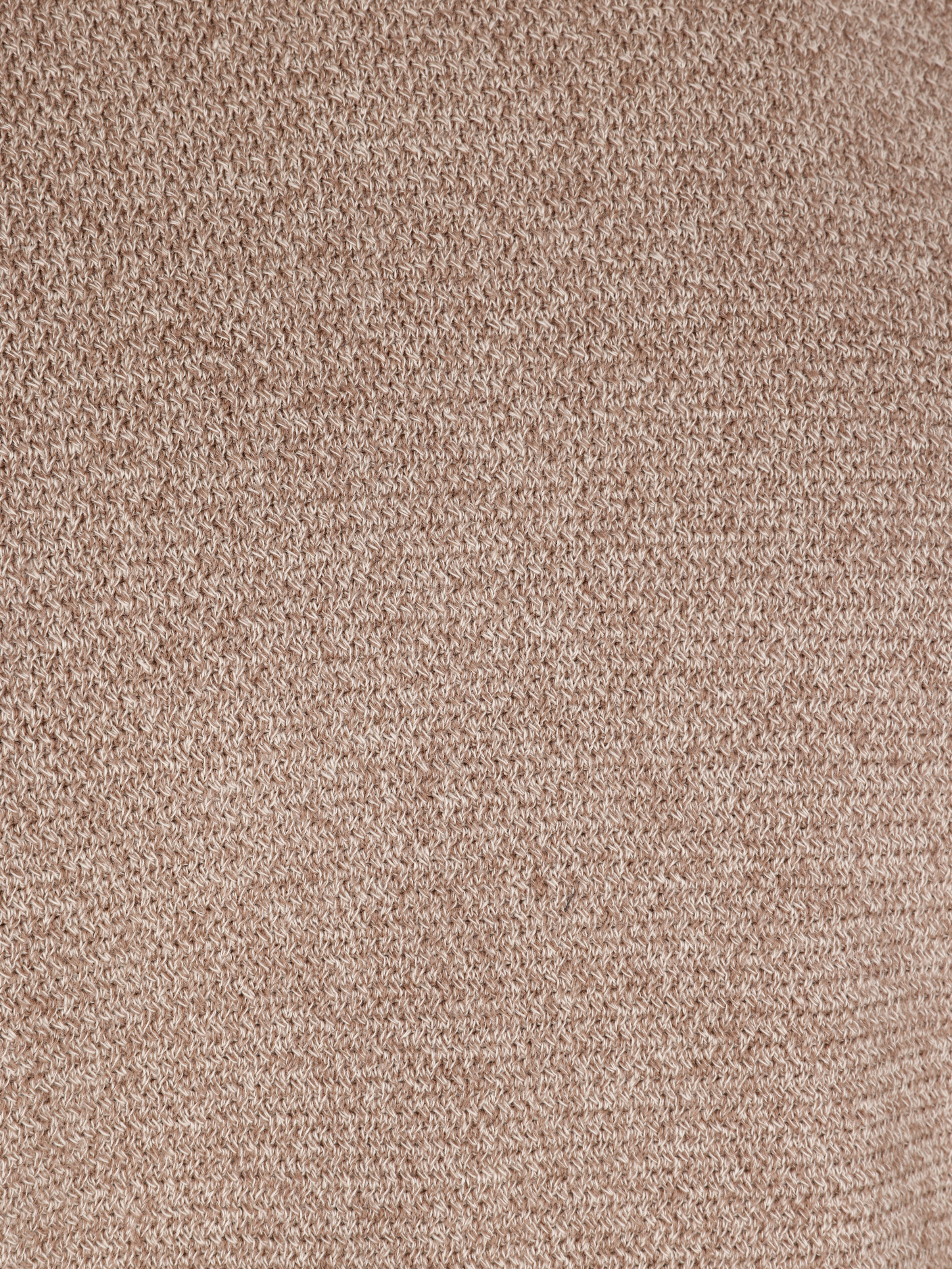 Afișați detalii pentru Pulover Gri Jacquard Pentru Bărbați Cu Gât Rotund Regular Fit