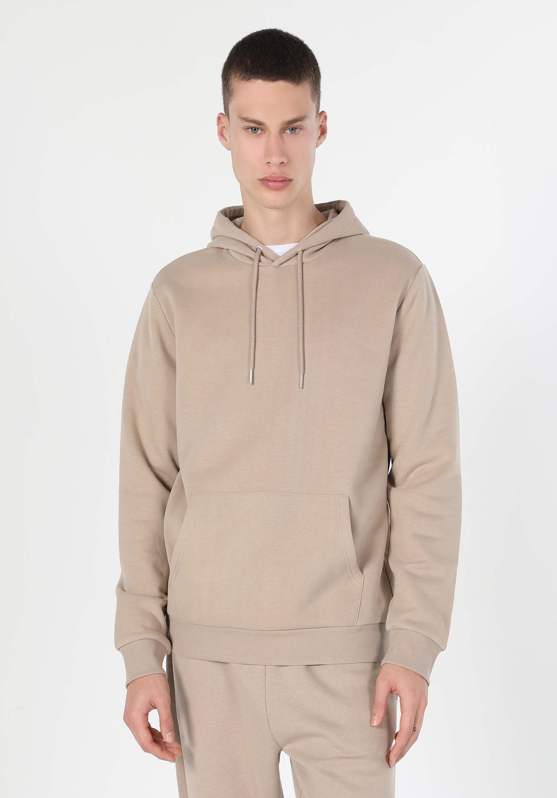 Afișați detalii pentru Hanorac / Bluza De Barbati Bej Regular Fit  Cl1059712