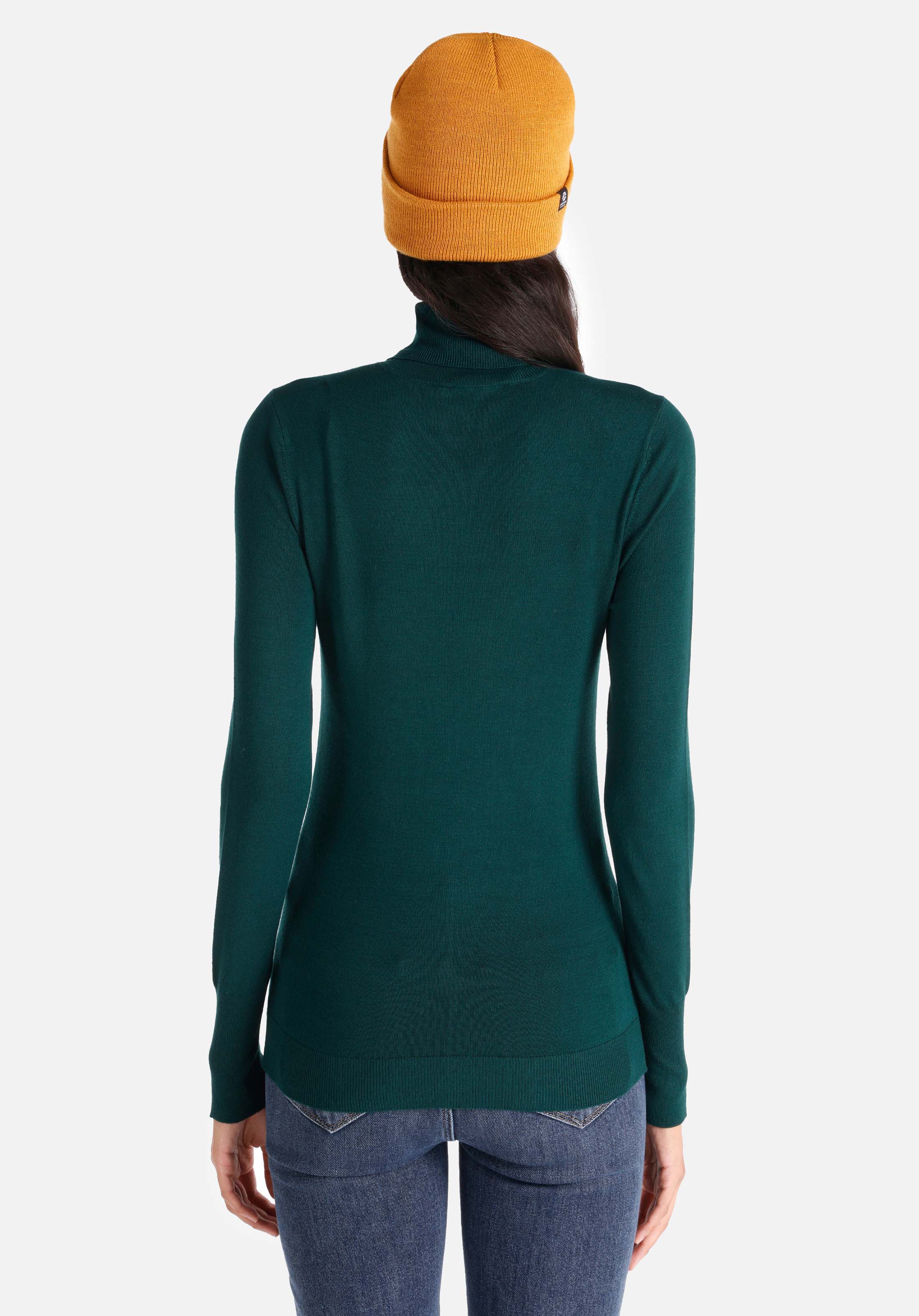 Afișați detalii pentru Pulover De Dama Verde Slim Fit  Cl1051087