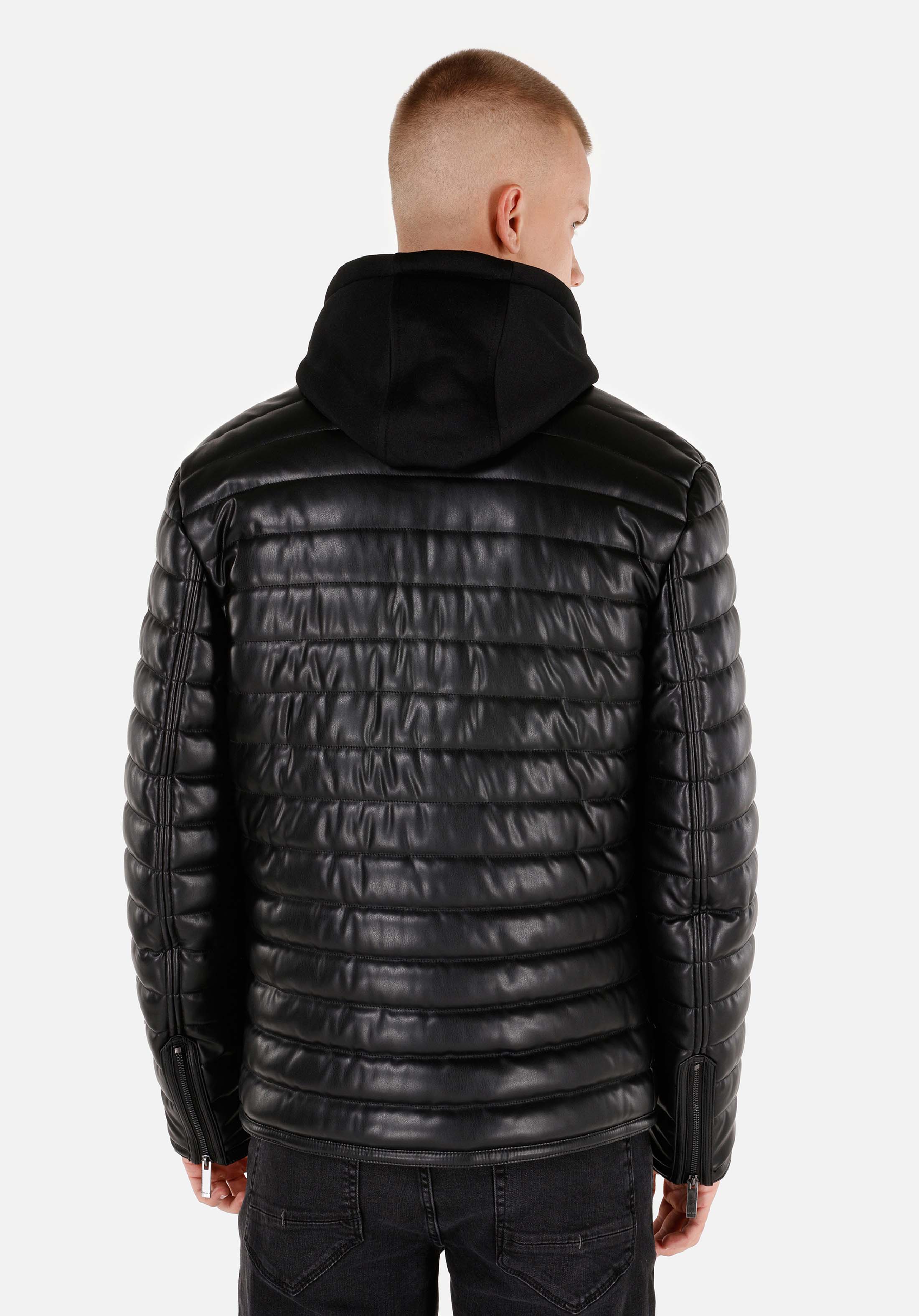 Afișați detalii pentru Jacheta De Barbati Negru Slim Fit  Cl1071015