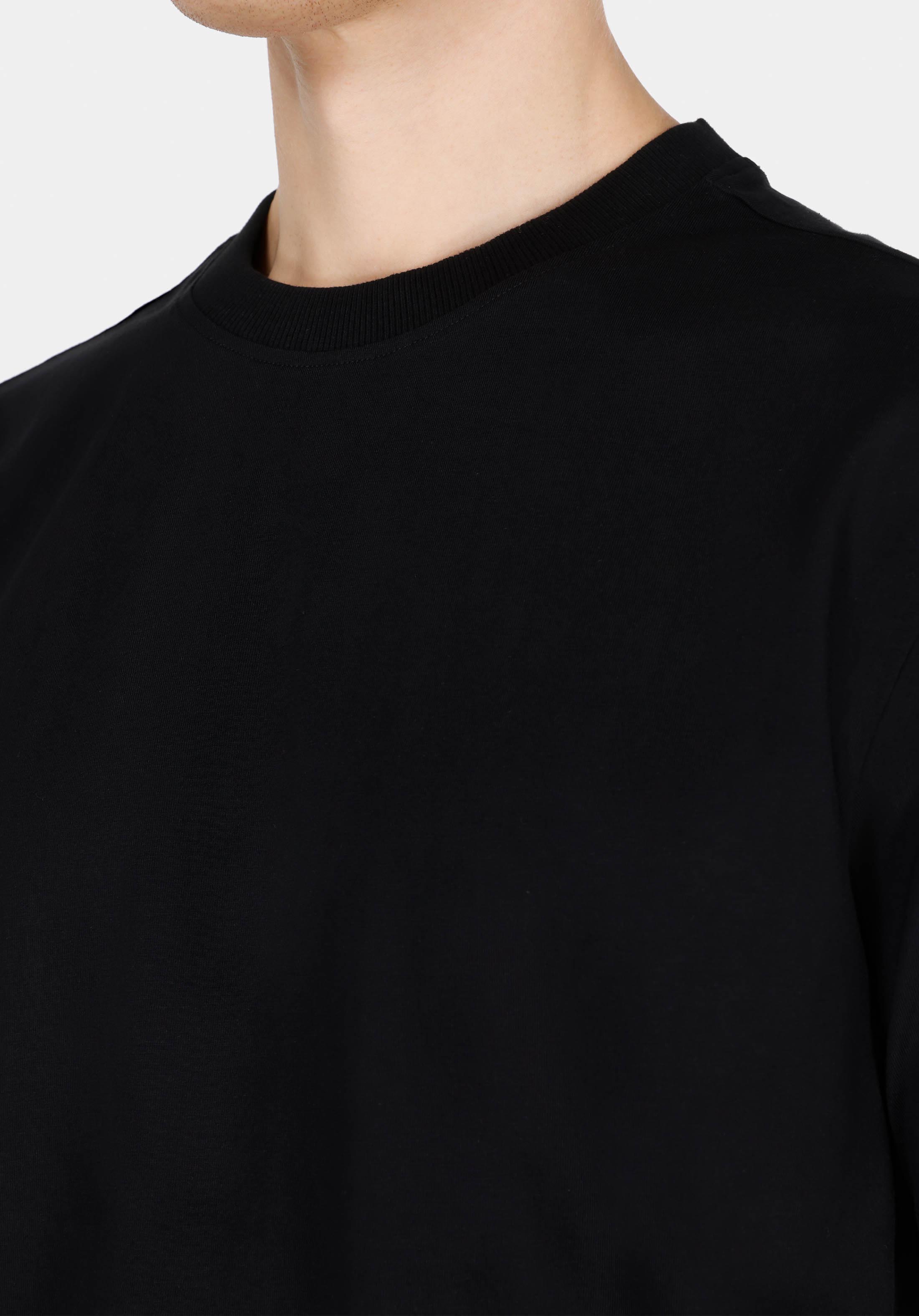 Afișați detalii pentru Tricou Cu Maneca Scurta De Barbati Negru Comfort Fit  Cl1073965