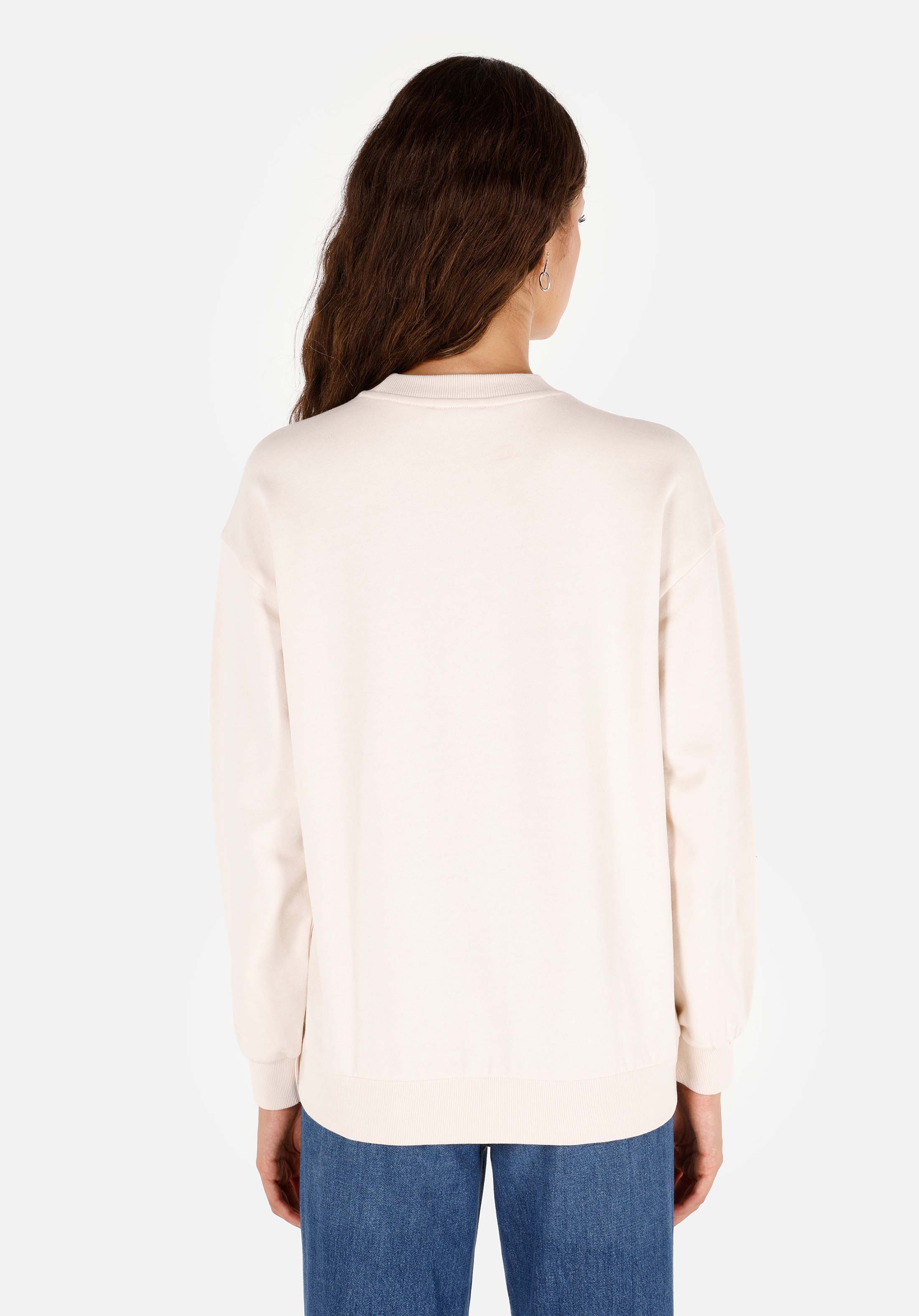 Afișați detalii pentru Hanorac / Bluza De Dama Alb Regular Fit  Cl1070196