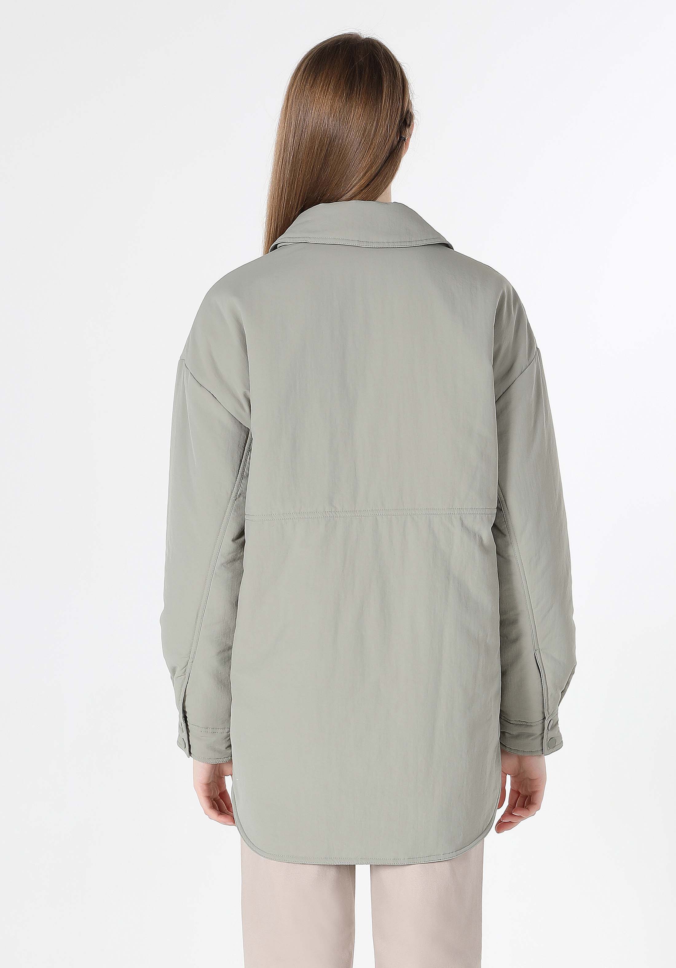 Afișați detalii pentru Jacheta De Dama Verde Regular Fit  Cl1062217