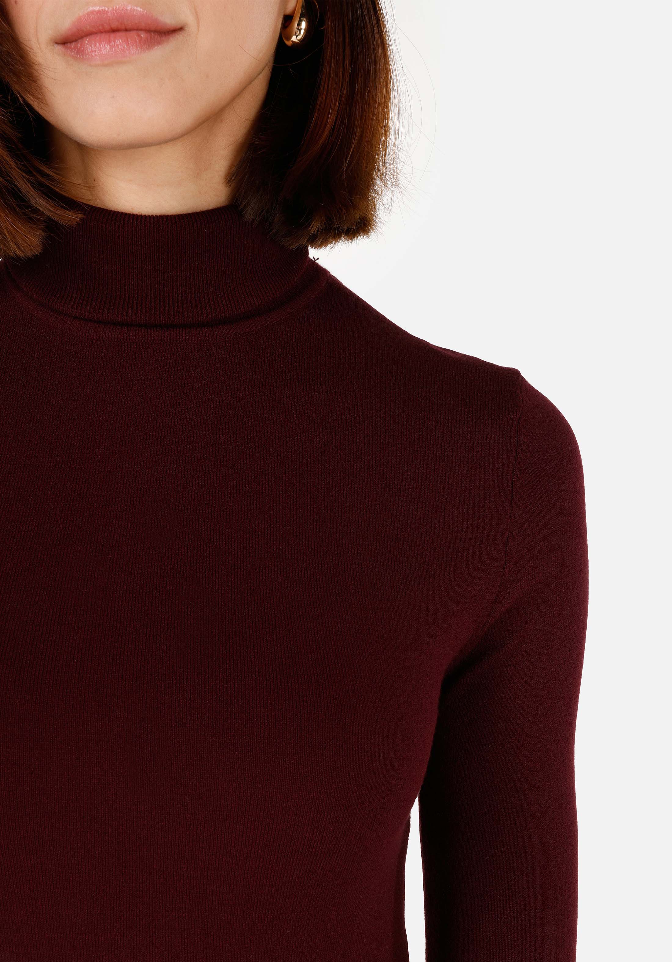 Afișați detalii pentru Pulover De Dama Mov Slim Fit  Cl1070208