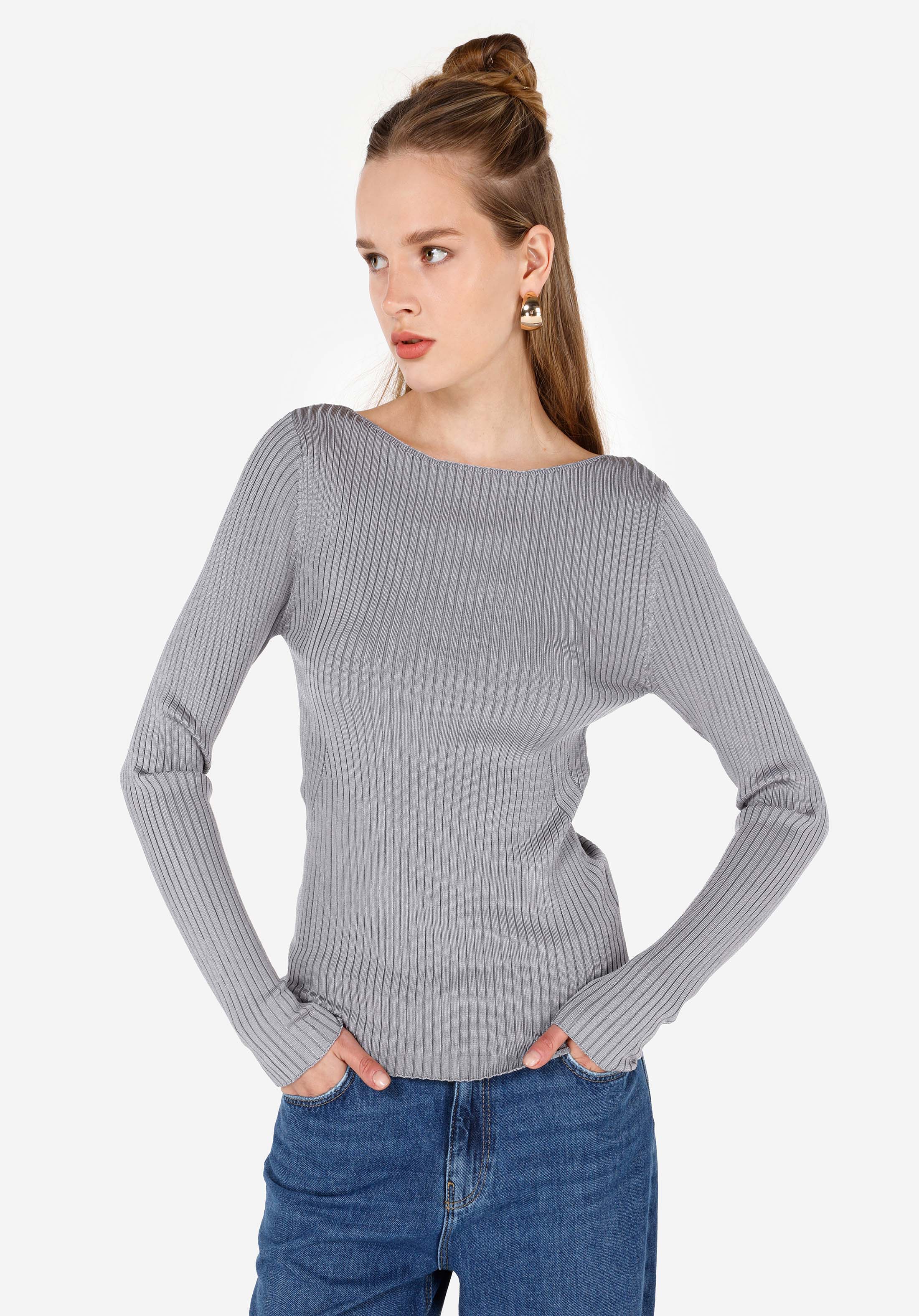 Afișați detalii pentru Pulover De Dama  Slim Fit  Cl1070268