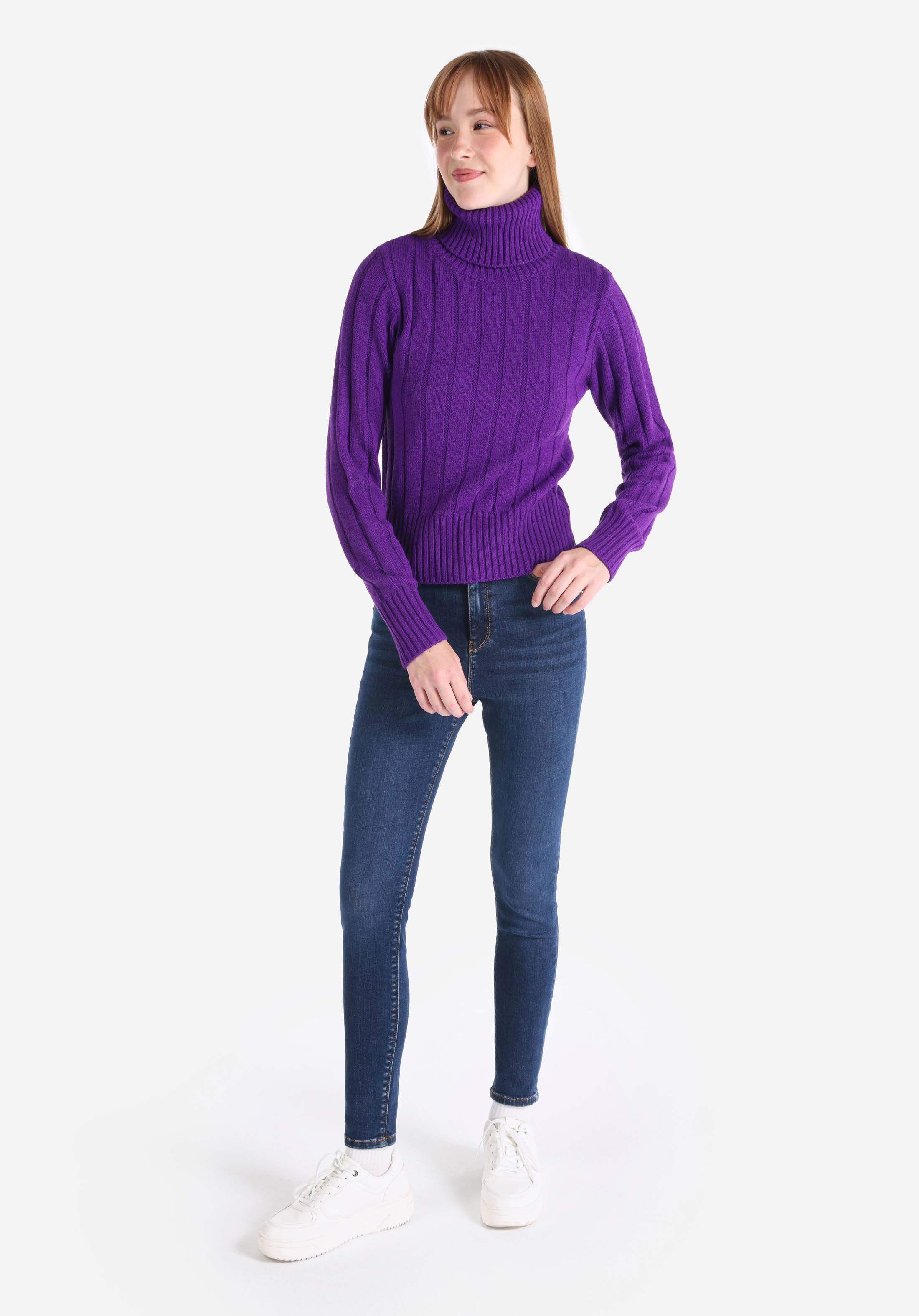 Afișați detalii pentru Pulover De Dama Mov   Cl1065972