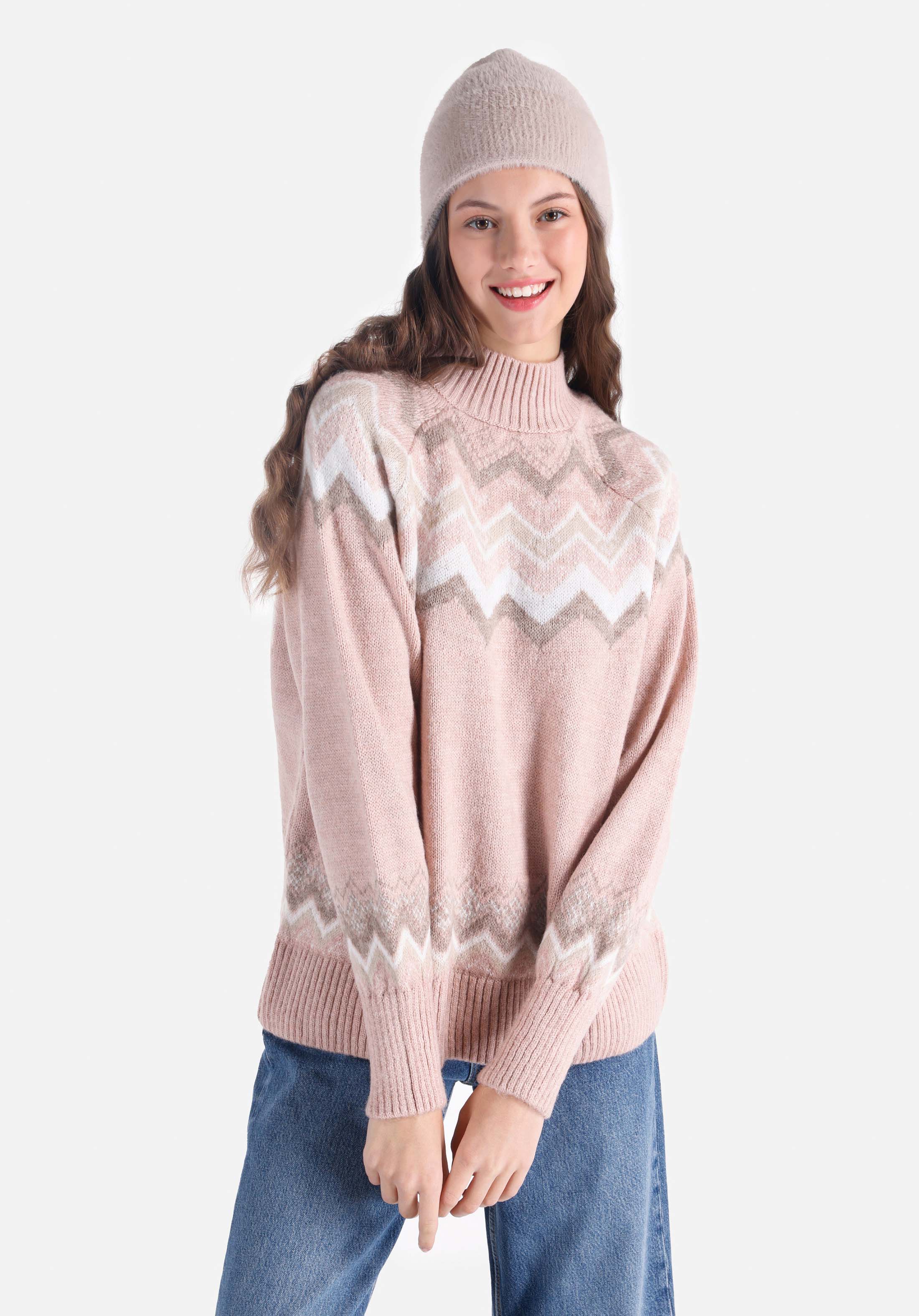 Afișați detalii pentru Pulover De Dama Multicolor   Cl1066043