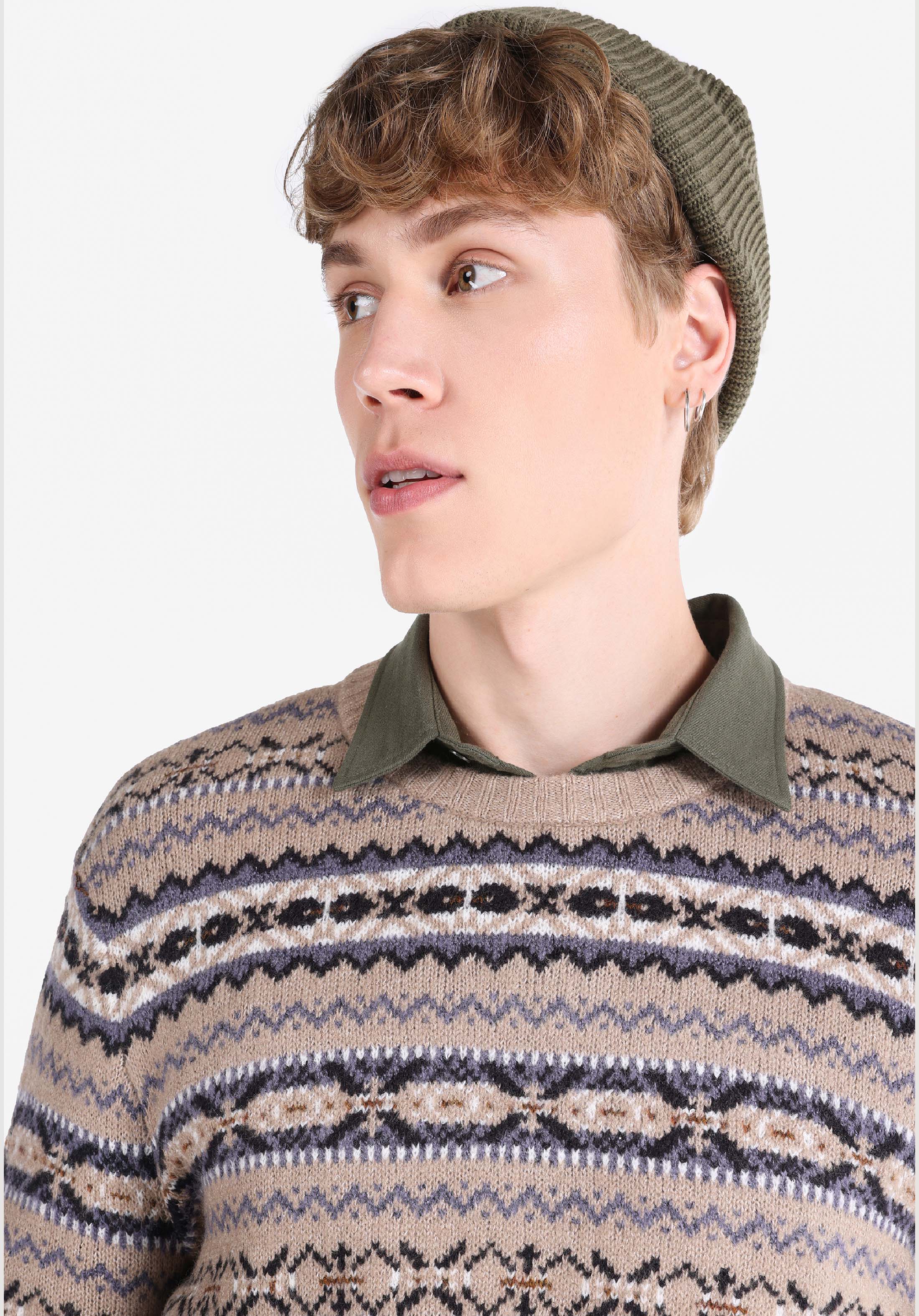 Afișați detalii pentru Pulover De Barbati Maro Regular Fit  Cl1066334