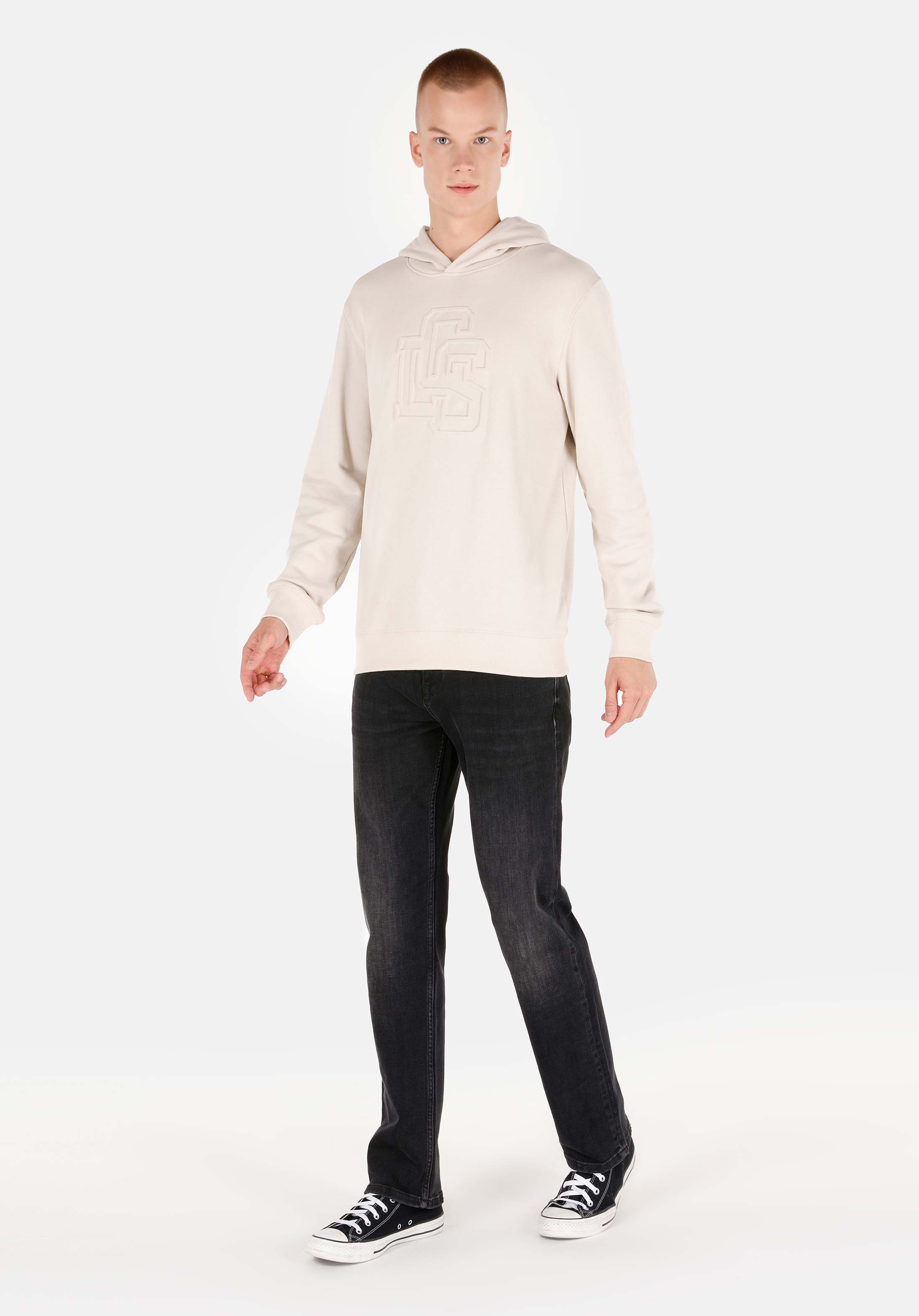 Afișați detalii pentru Hanorac / Bluza De Barbati Bej Regular Fit  Cl1069832