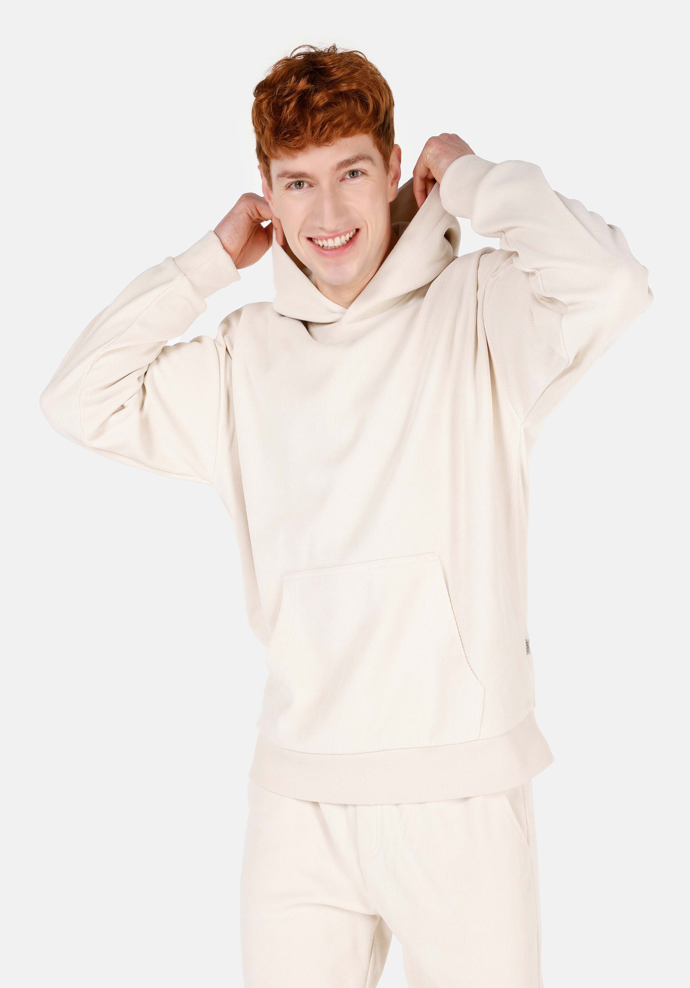 Afișați detalii pentru Hanorac / Bluza De Barbati Ecru Comfort Fit  Cl1070051