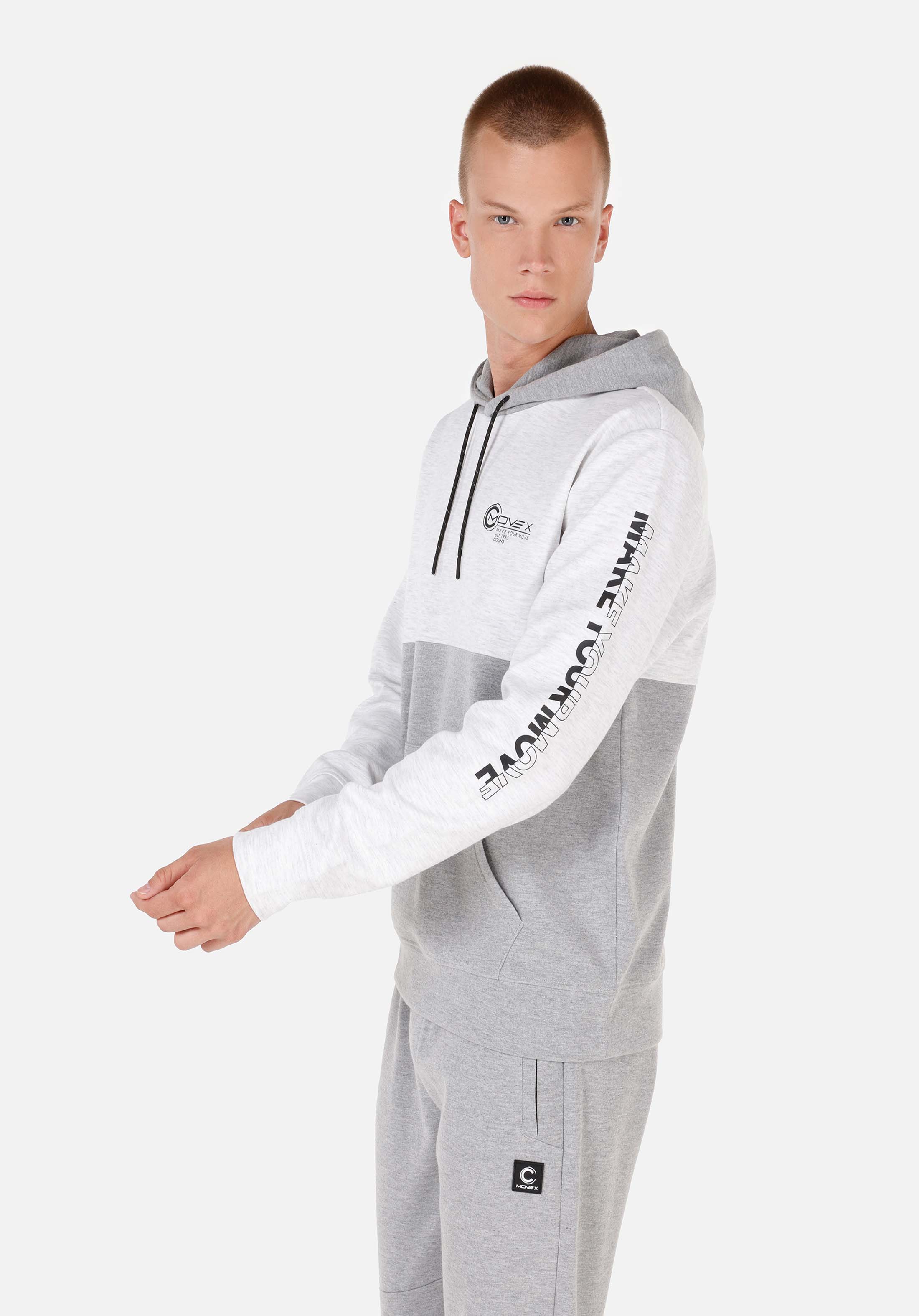 Afișați detalii pentru Hanorac / Bluza De Barbati Gri Regular Fit  Cl1070125