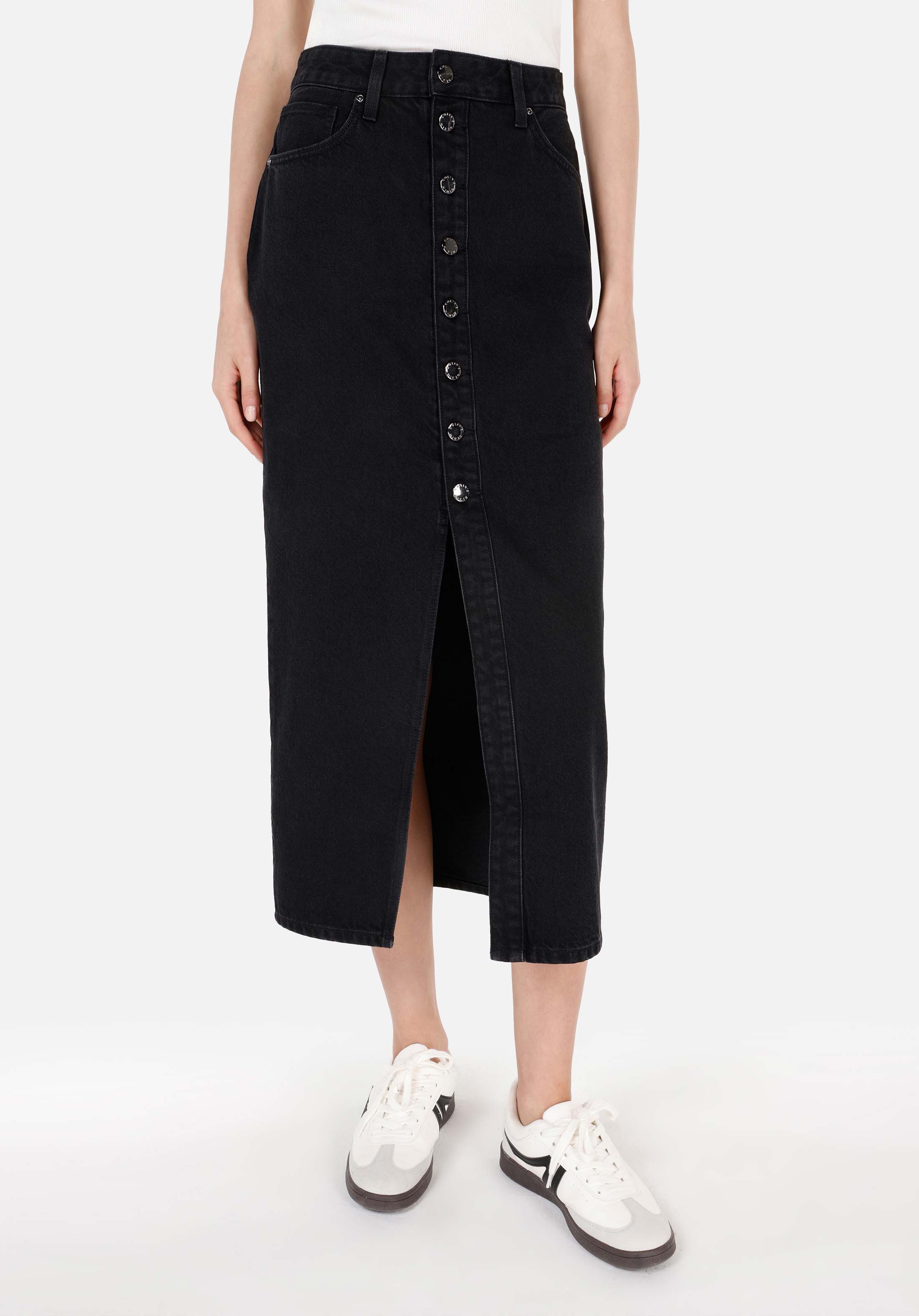 Afișați detalii pentru Fusta De Dama Negru Slim Fit  Cl1070725