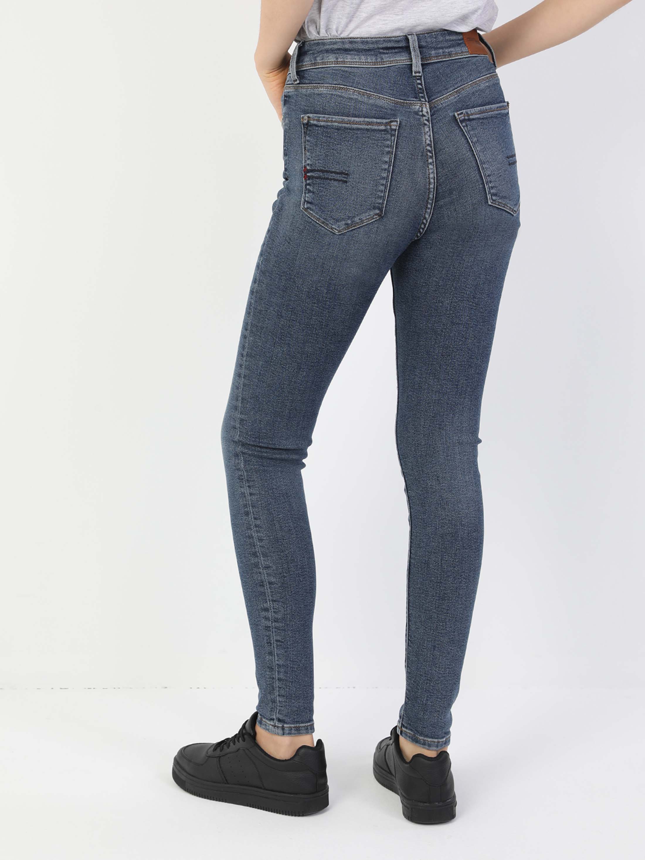 Afișați detalii pentru Pantaloni De Dama Denim Super Slim Fit 760 Diana Cl1041679