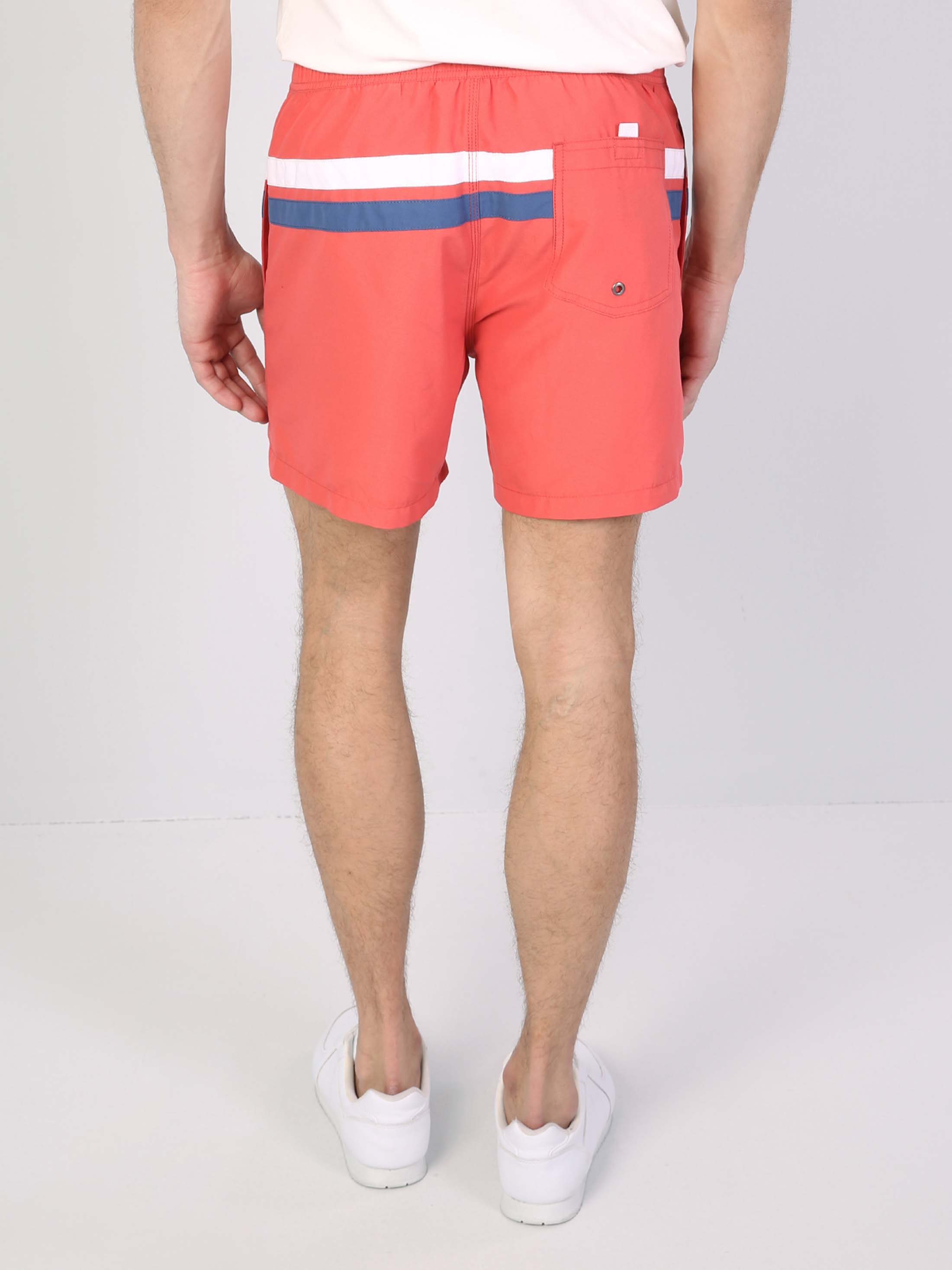 Afișați detalii pentru Short De Plaja De Barbati Coral Slim Fit  Cl1041855