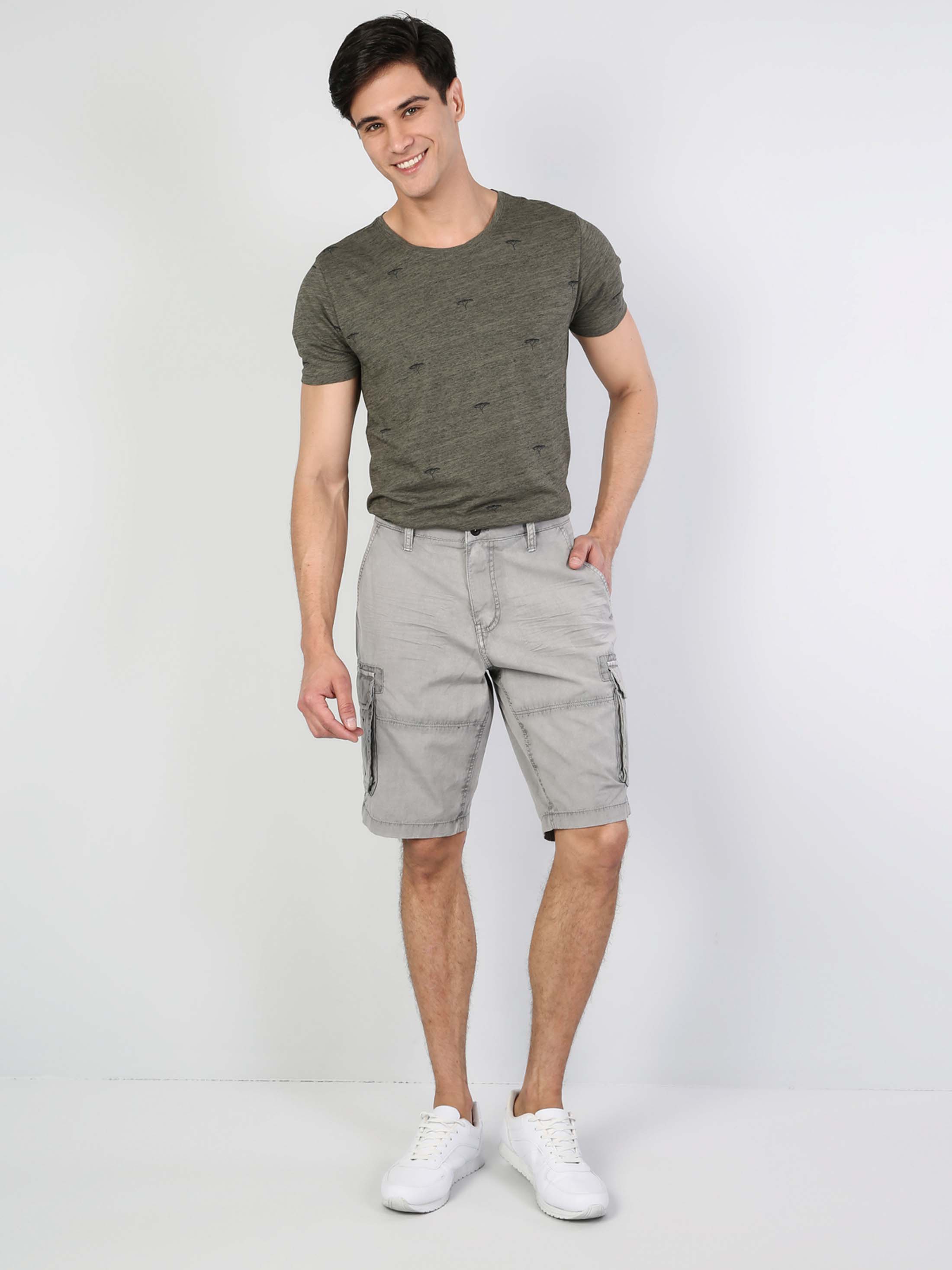 Afișați detalii pentru Short / Pantaloni Scurti De Barbati  Regular Fit  Cl1041927