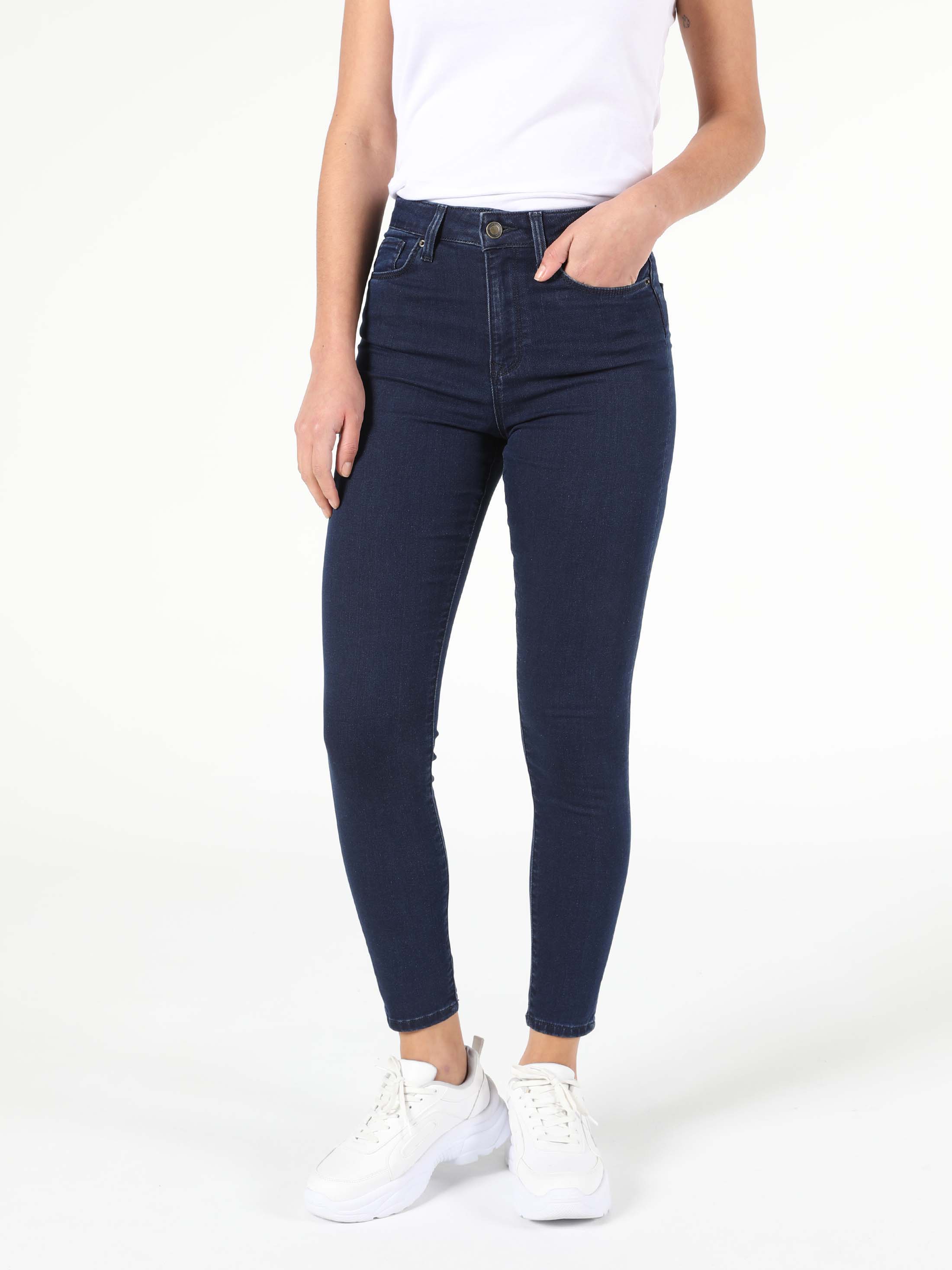 Afișați detalii pentru Pantaloni De Dama Denim Super Slim Fit 760 Diana Cl1054493