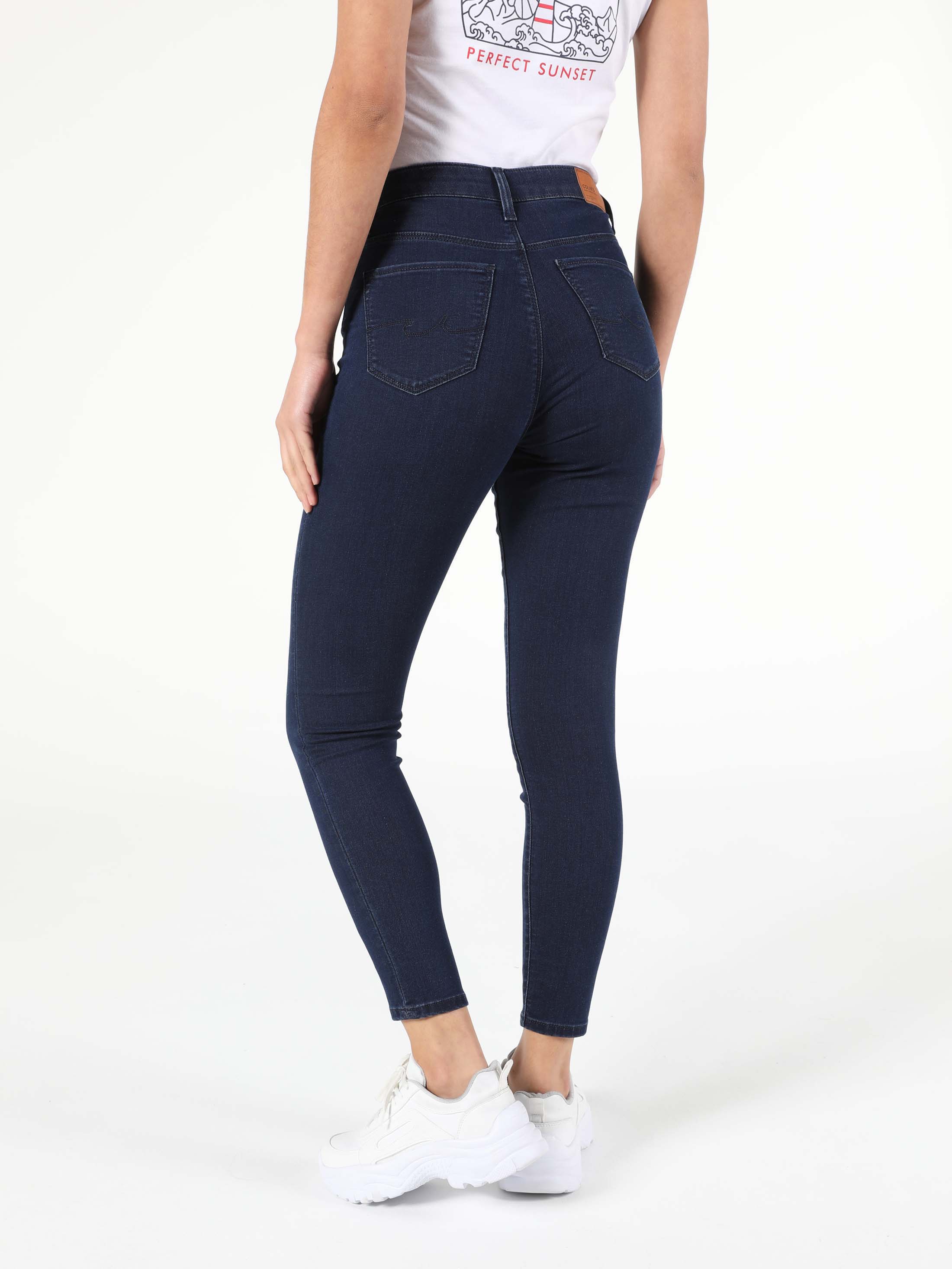 Afișați detalii pentru Pantaloni De Dama Denim Super Slim Fit 760 Diana Cl1054493