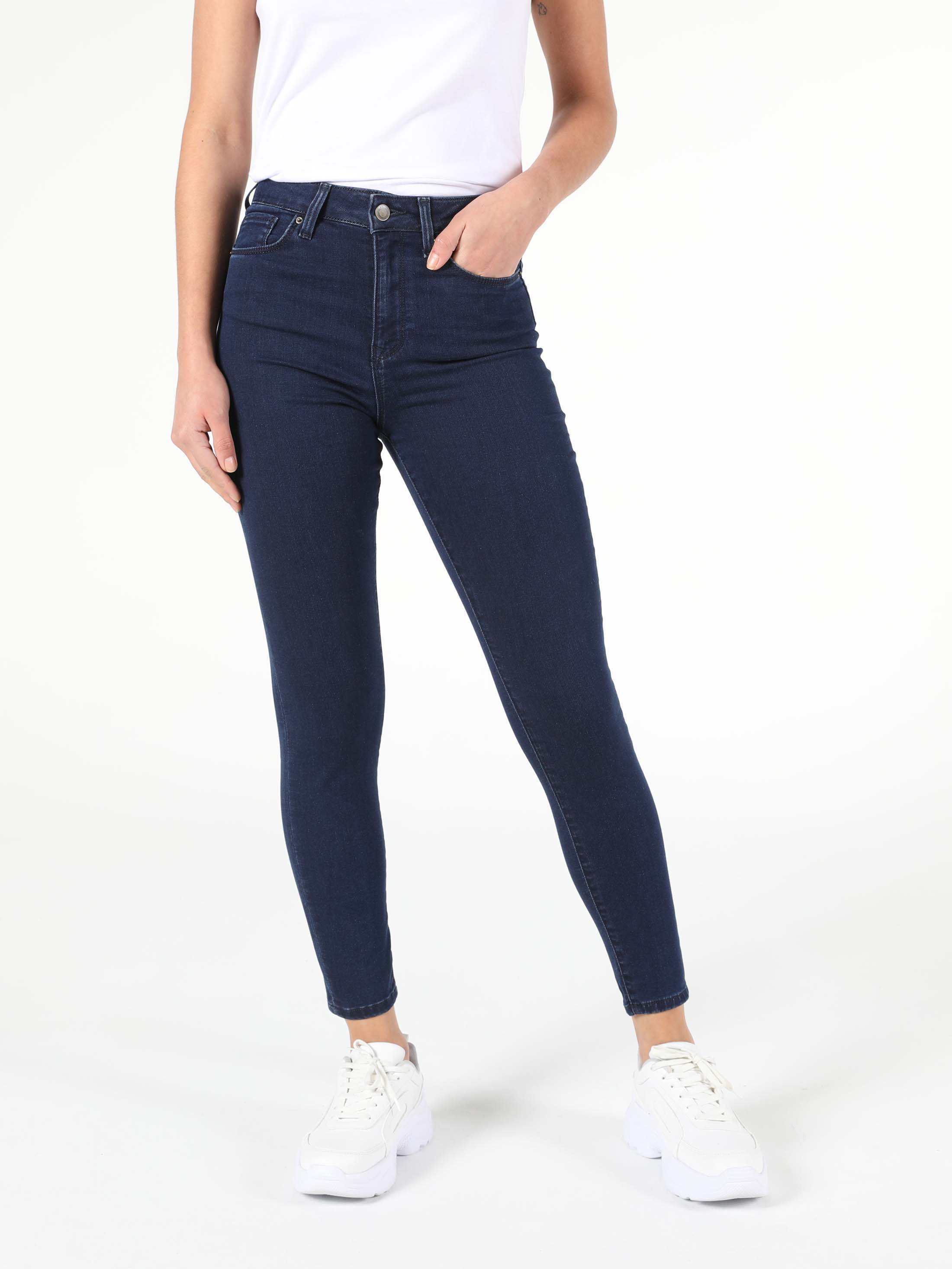 Afișați detalii pentru Pantaloni De Dama Denim Super Slim Fit 760 Diana Cl1054493