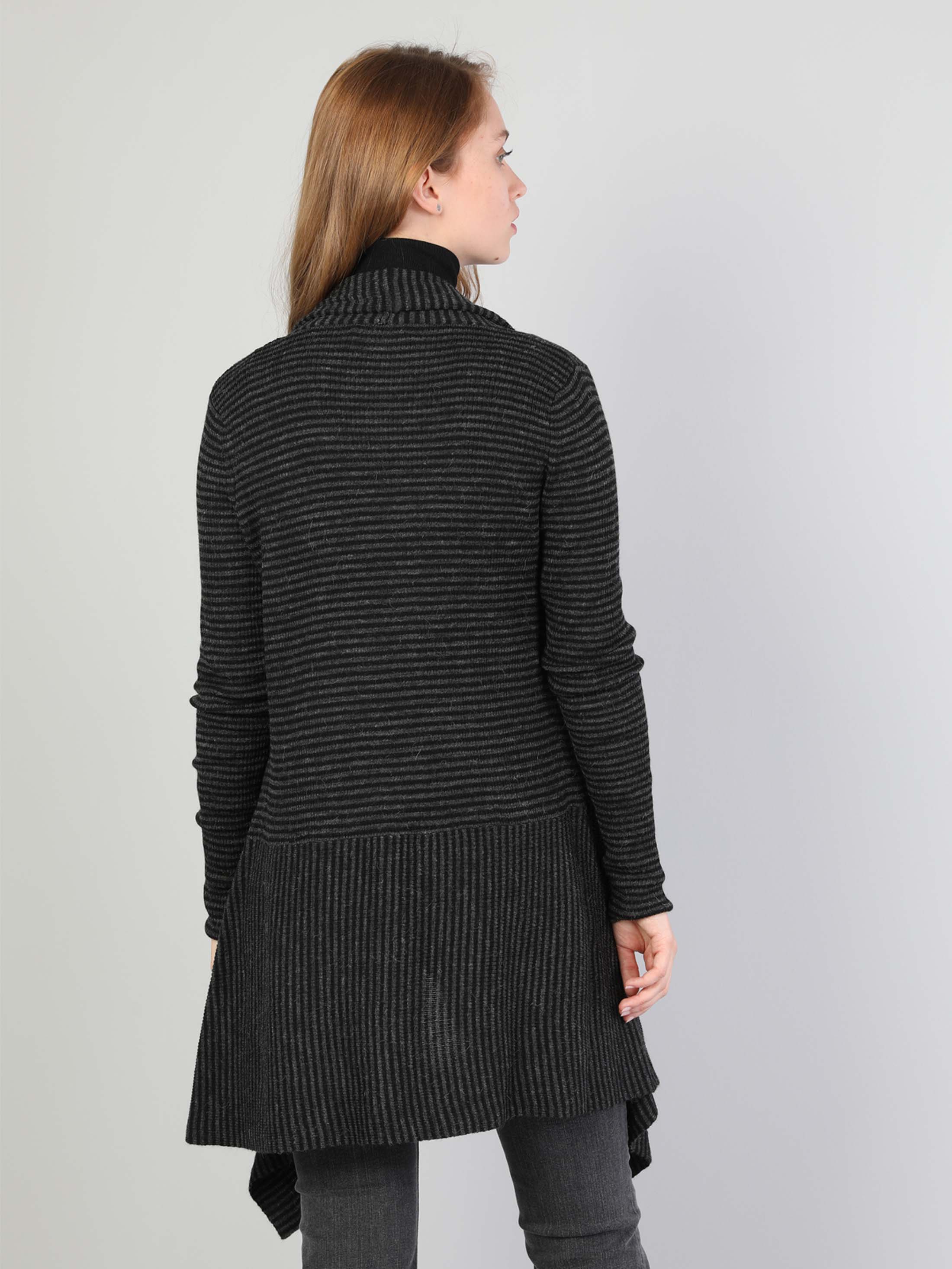 Afișați detalii pentru Cardigan De Dama Negru Regular Fit  Cl1044880