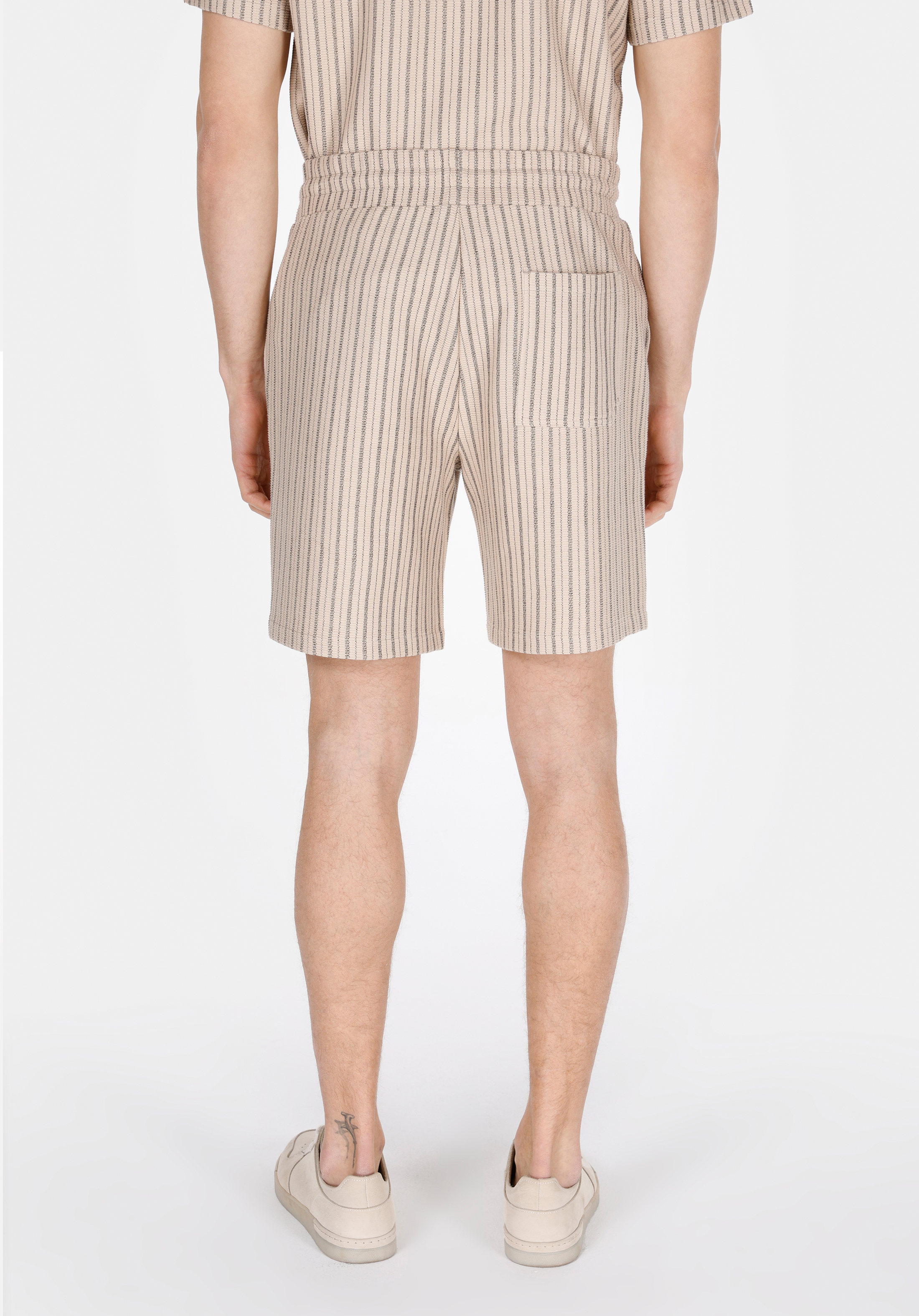 Afișați detalii pentru Short / Pantaloni Scurti De Barbati Bej Regular Fit  Cl1074140