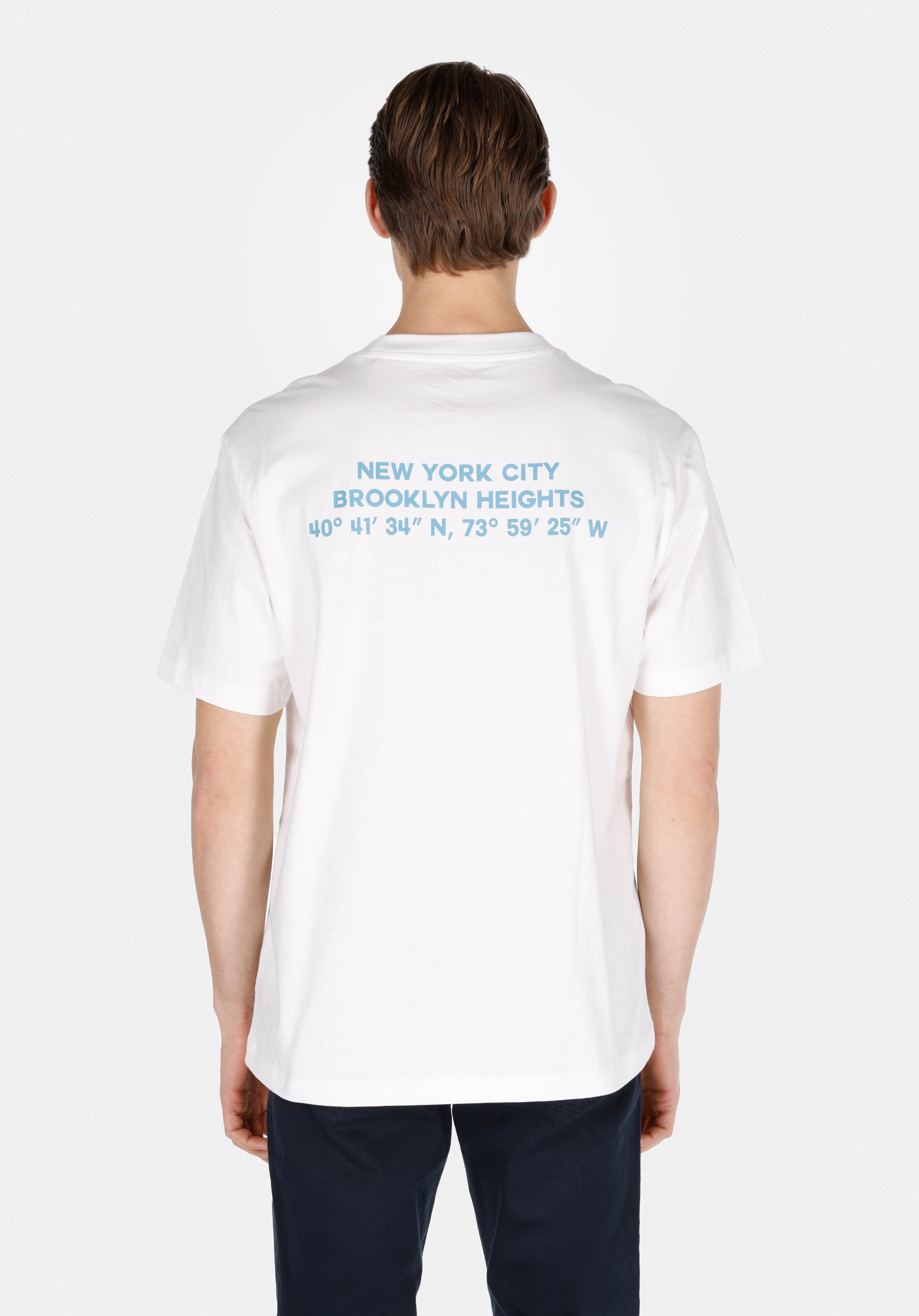 Afișați detalii pentru Tricou Cu Maneca Scurta De Barbati Alb Comfort Fit  Cl1074221