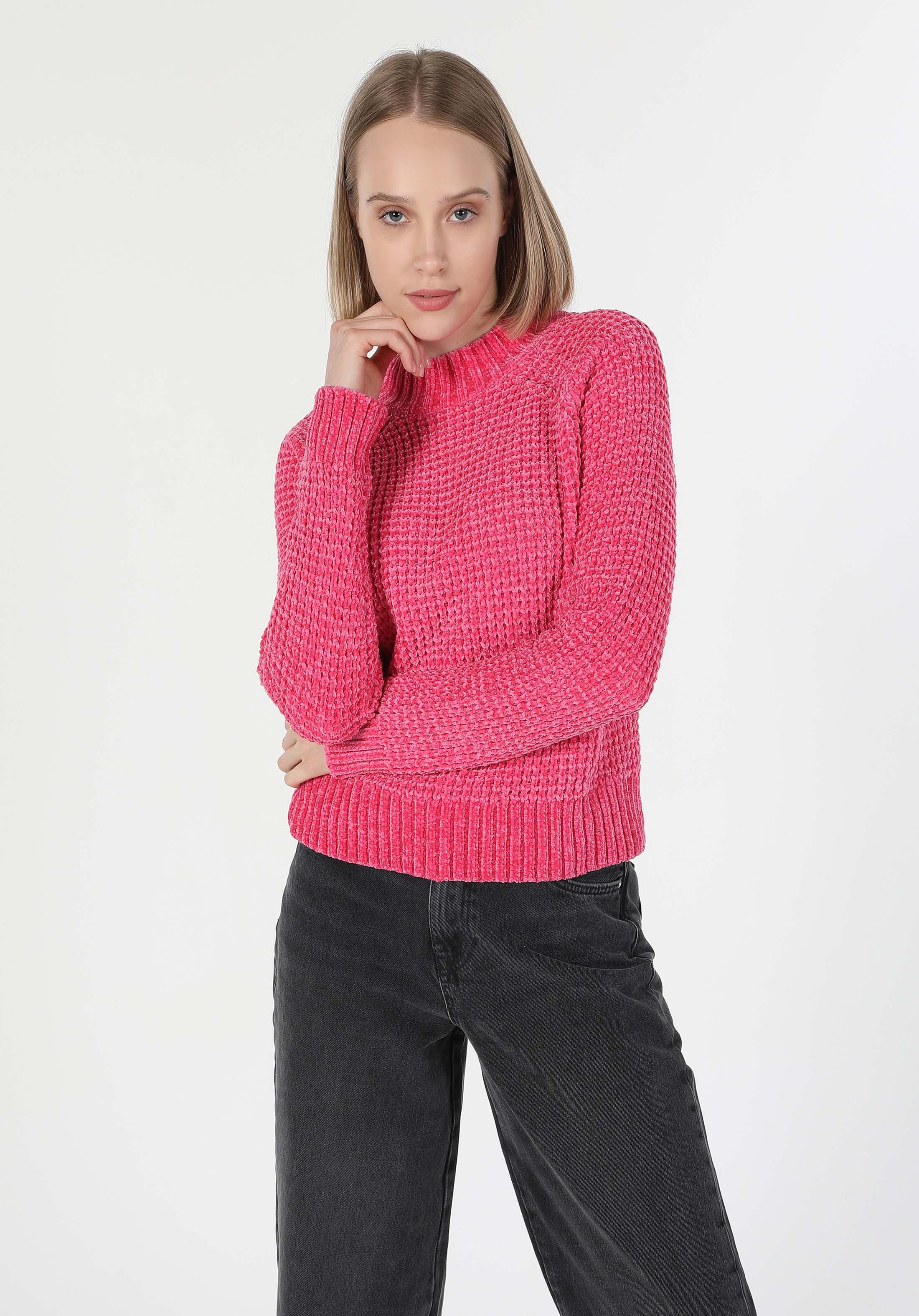 Afișați detalii pentru Pulover De Dama Roz Regular Fit  Cl1036479