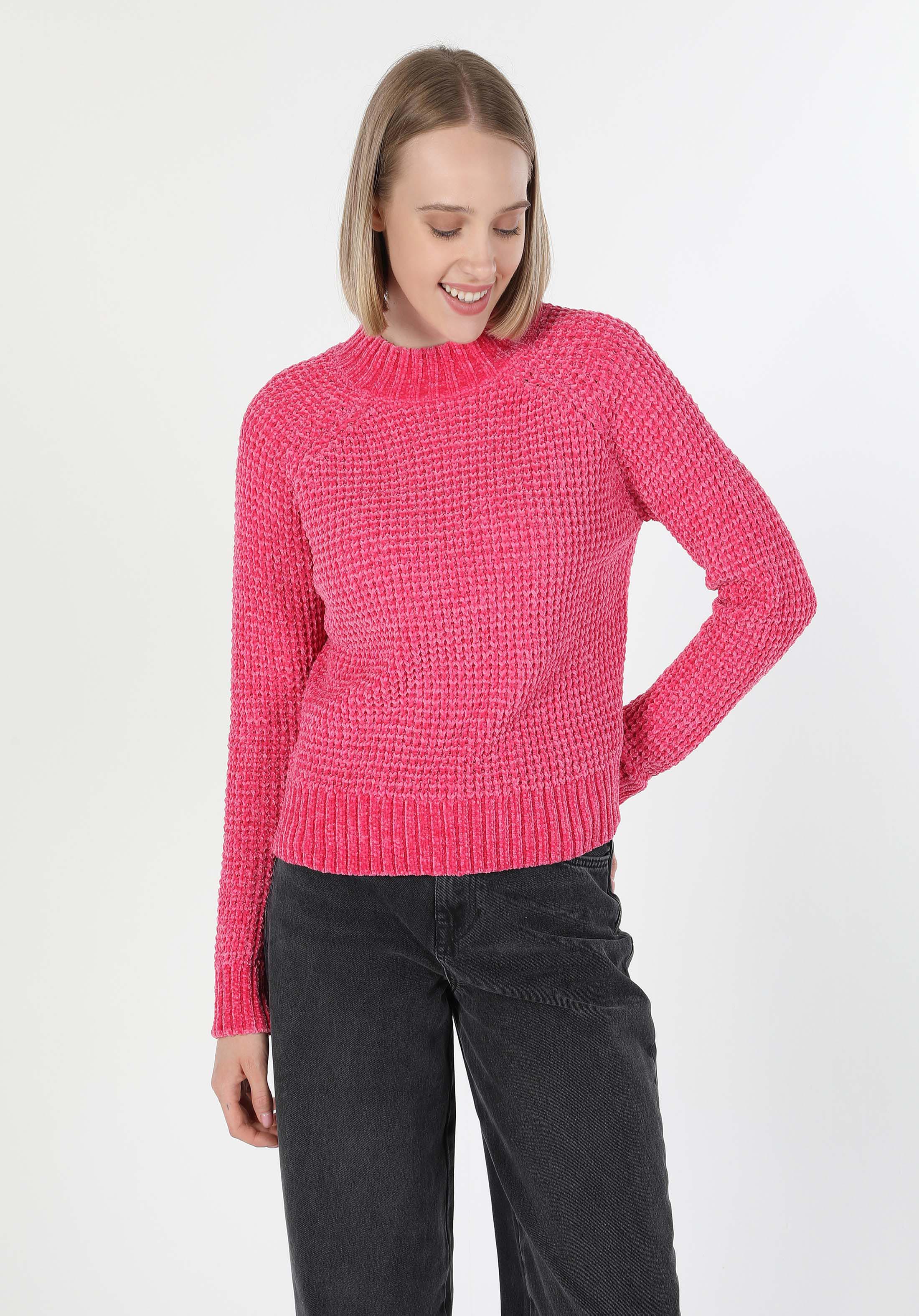 Afișați detalii pentru Pulover De Dama Roz Regular Fit  Cl1036479