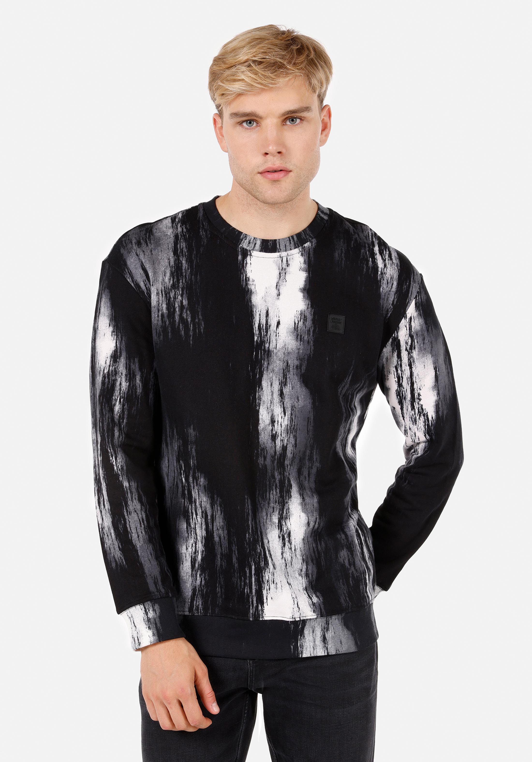 Afișați detalii pentru Hanorac Negru Pentru Bărbați Comfort Fit