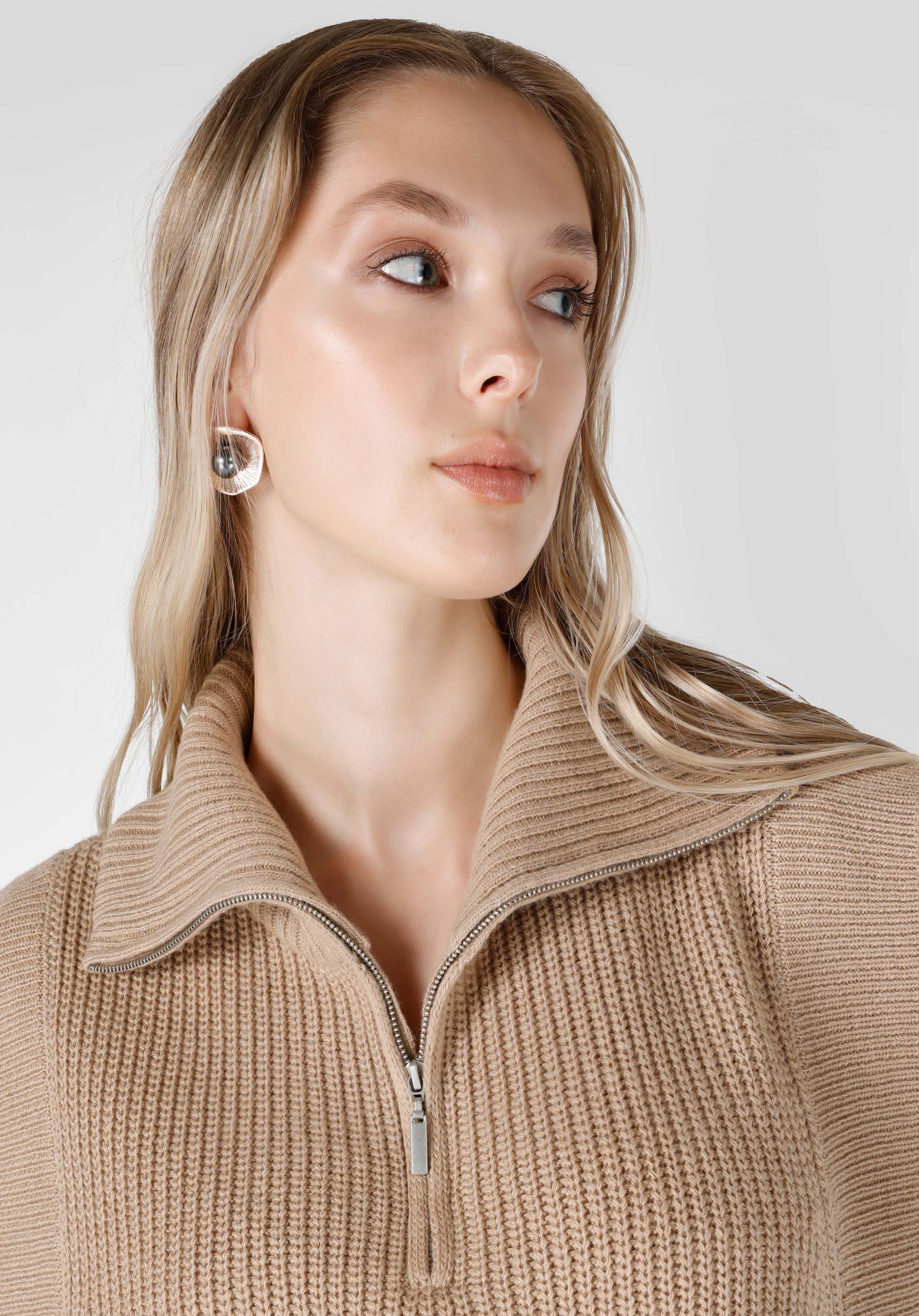 Afișați detalii pentru Pulover De Dama Bej Regular Fit  Cl1066257