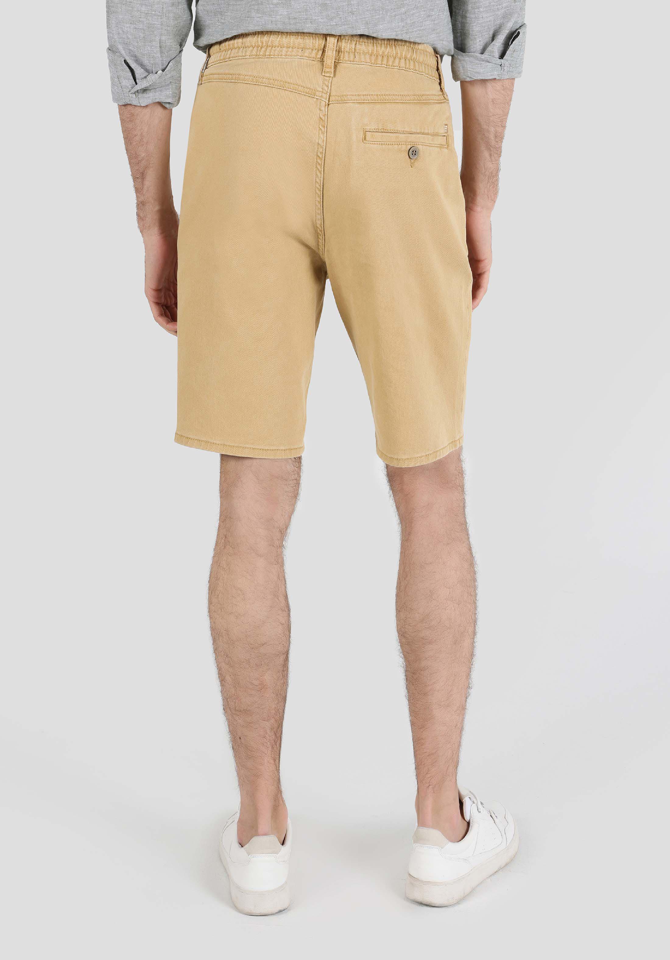 Afișați detalii pentru Short / Pantaloni Scurti De Barbati Camel Chino Fit  Cl1064429