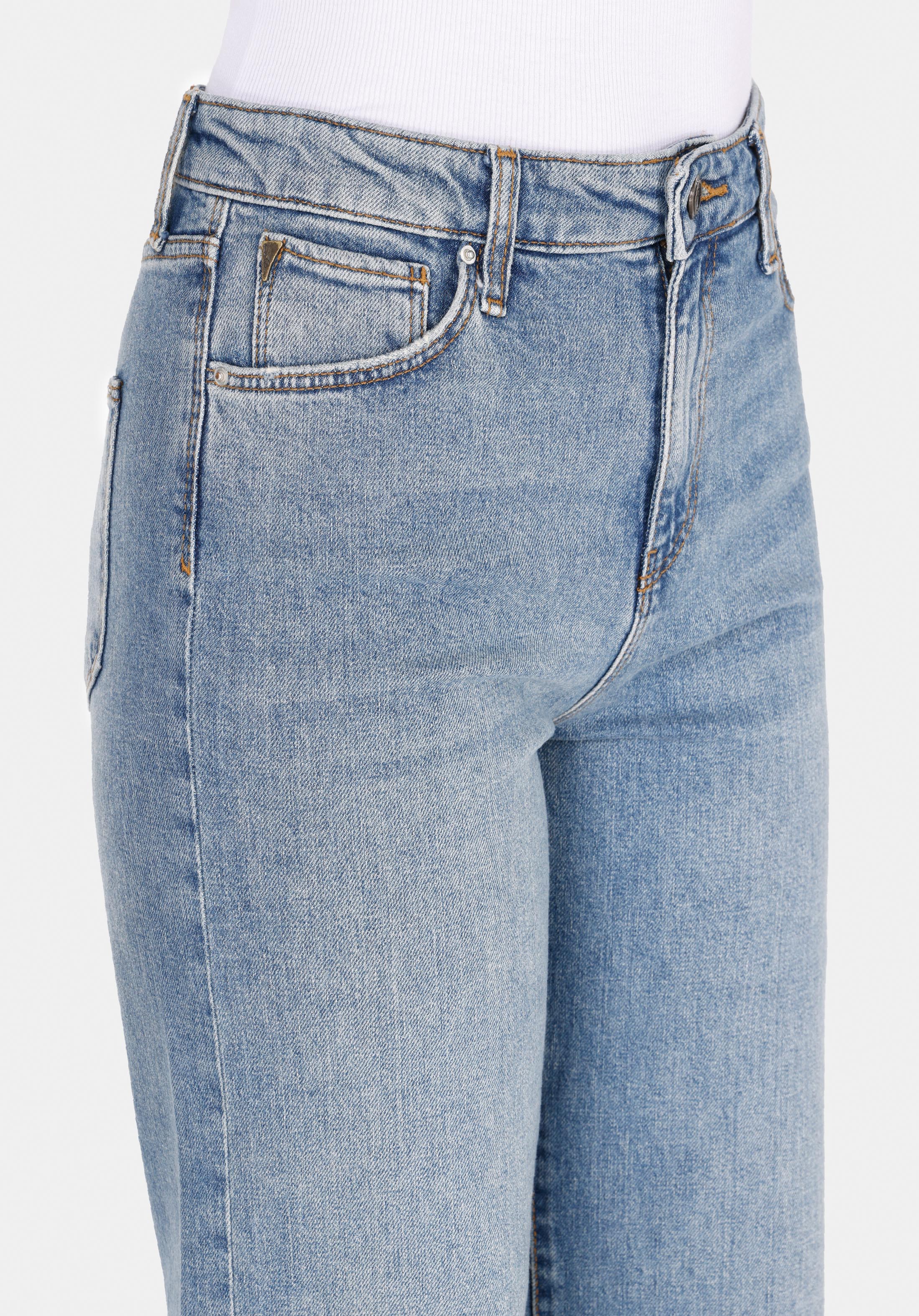 Afișați detalii pentru Pantaloni De Dama Albastru Deschis Regular Fit 970 Berry Cl1072267