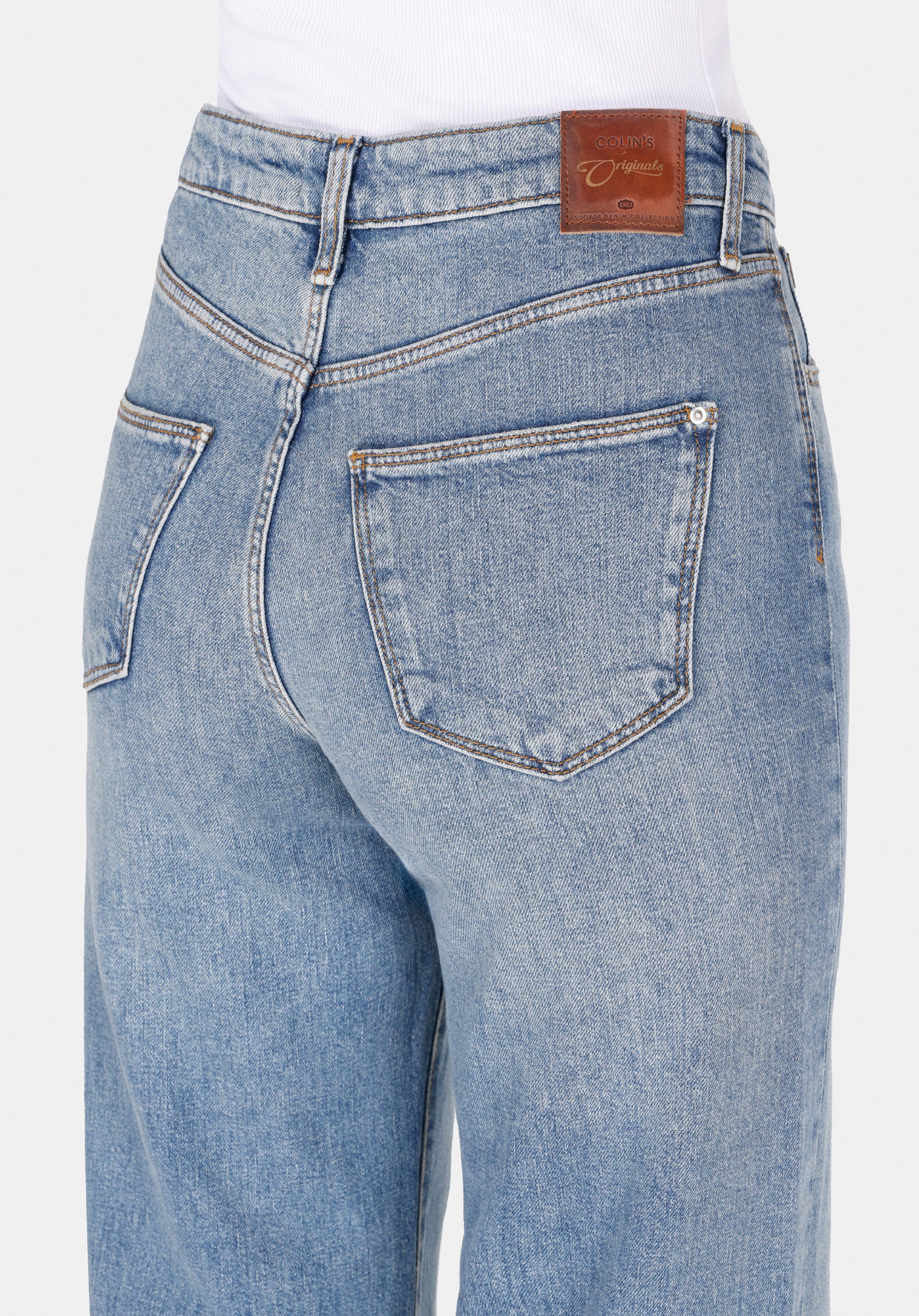 Afișați detalii pentru Pantaloni De Dama Albastru Deschis Regular Fit 970 Berry Cl1072267