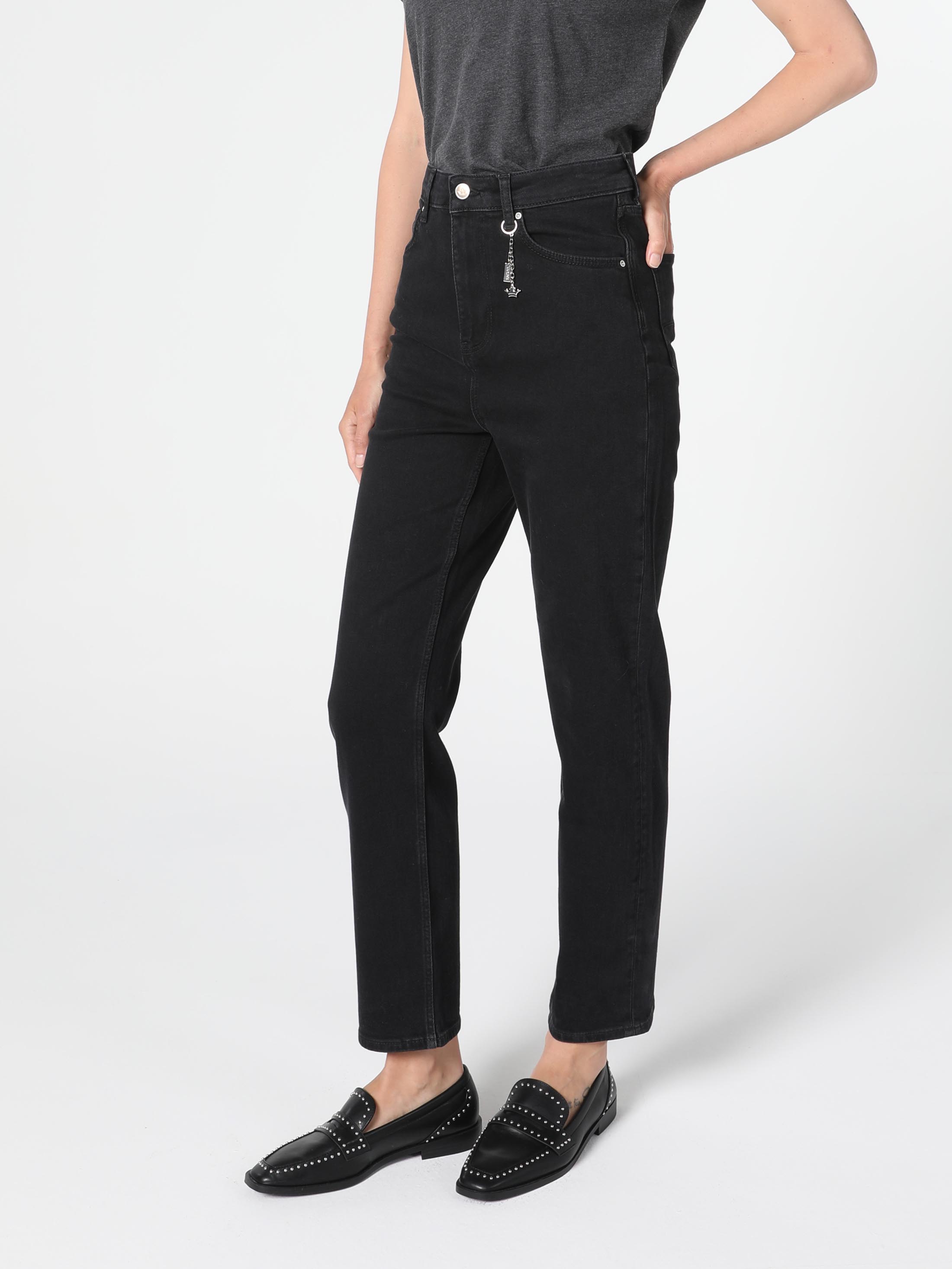 Afișați detalii pentru Pantaloni De Dama Denim Straight Fit 884 Lauren Cl1056340