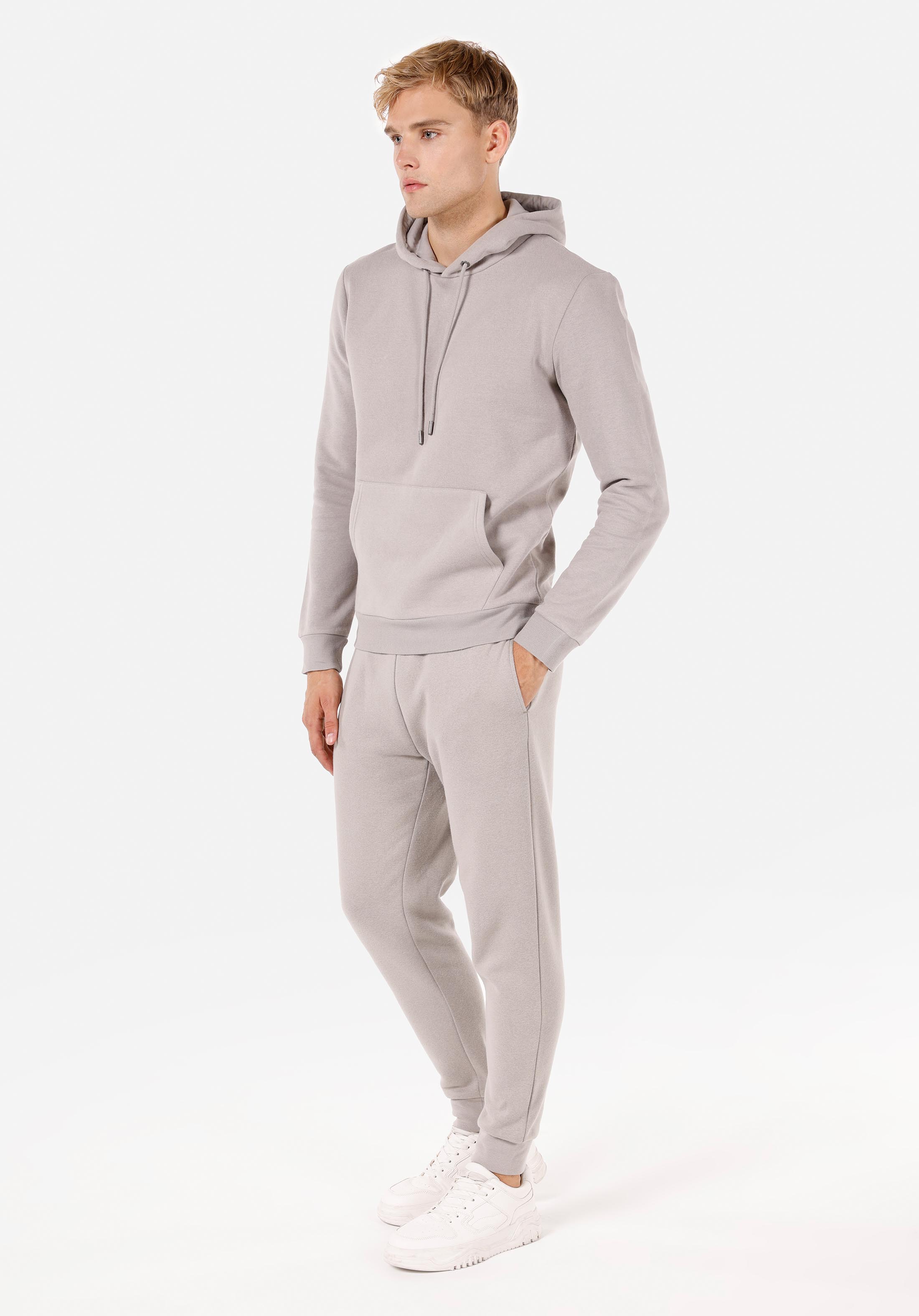 Afișați detalii pentru Hanorac / Bluza De Barbati Alb Regular Fit  Cl1059712