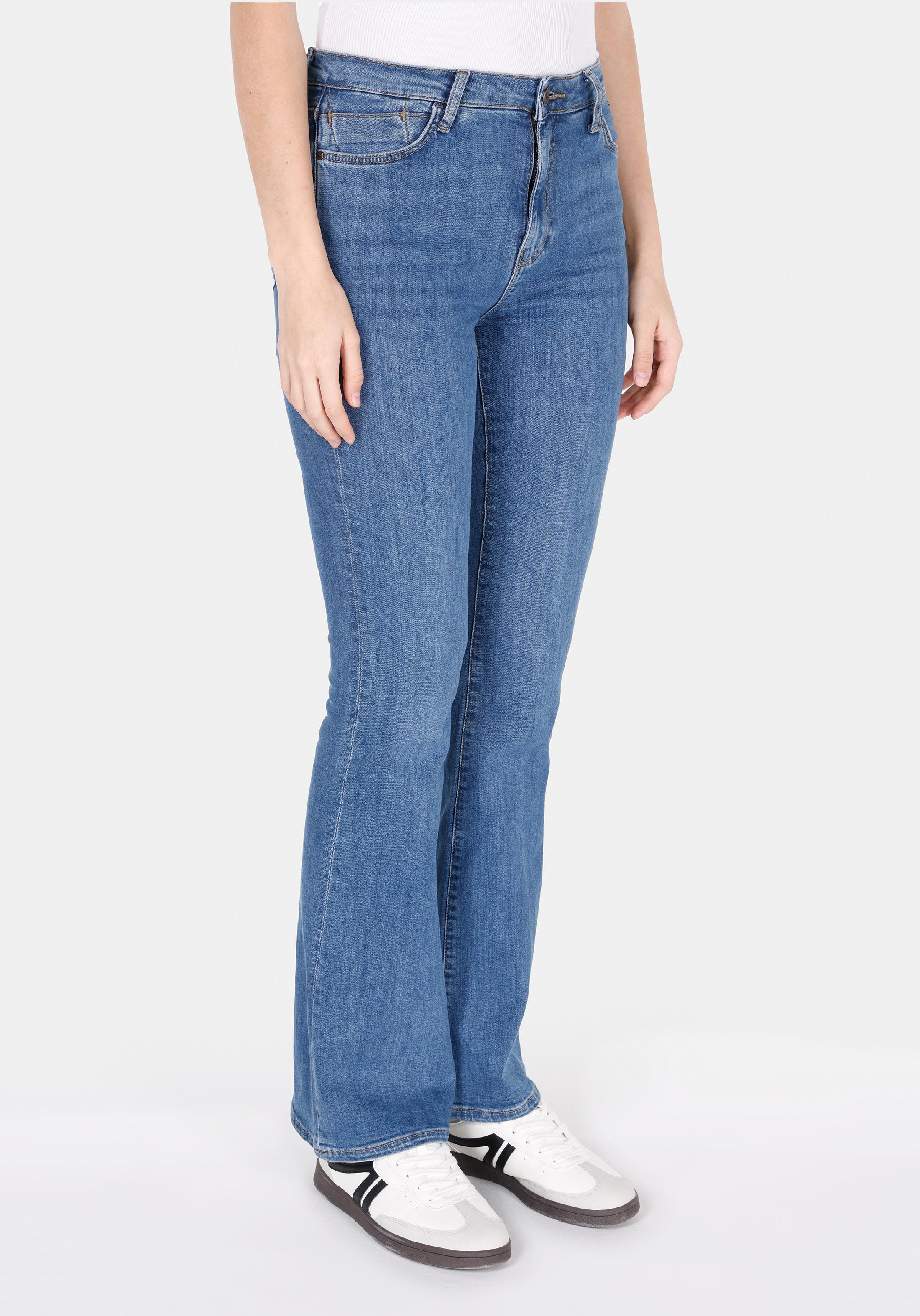Afișați detalii pentru Pantaloni De Dama Denim Slim Fit  Cl1072459