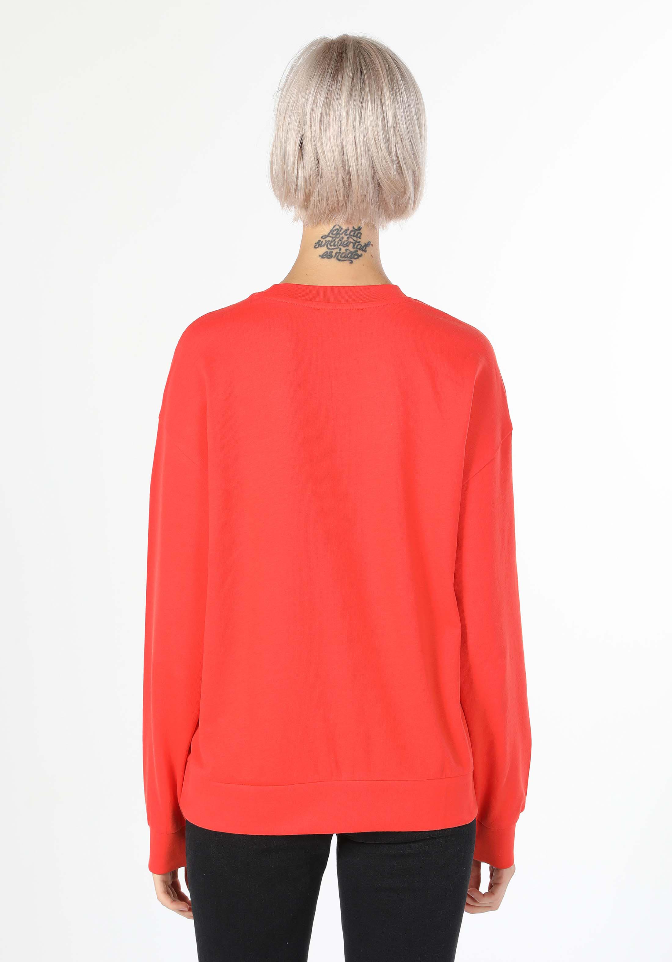 Afișați detalii pentru Hanorac / Bluza De Dama Portocaliu Regular Fit  Cl1060318