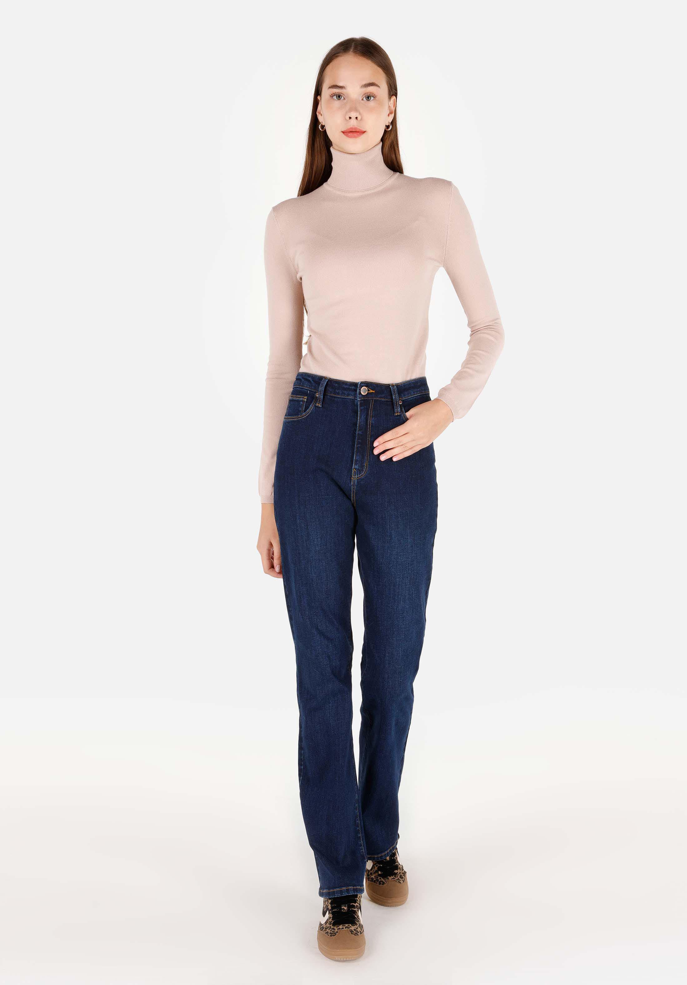 Afișați detalii pentru Pulover De Dama Bej Slim Fit  Cl1070208