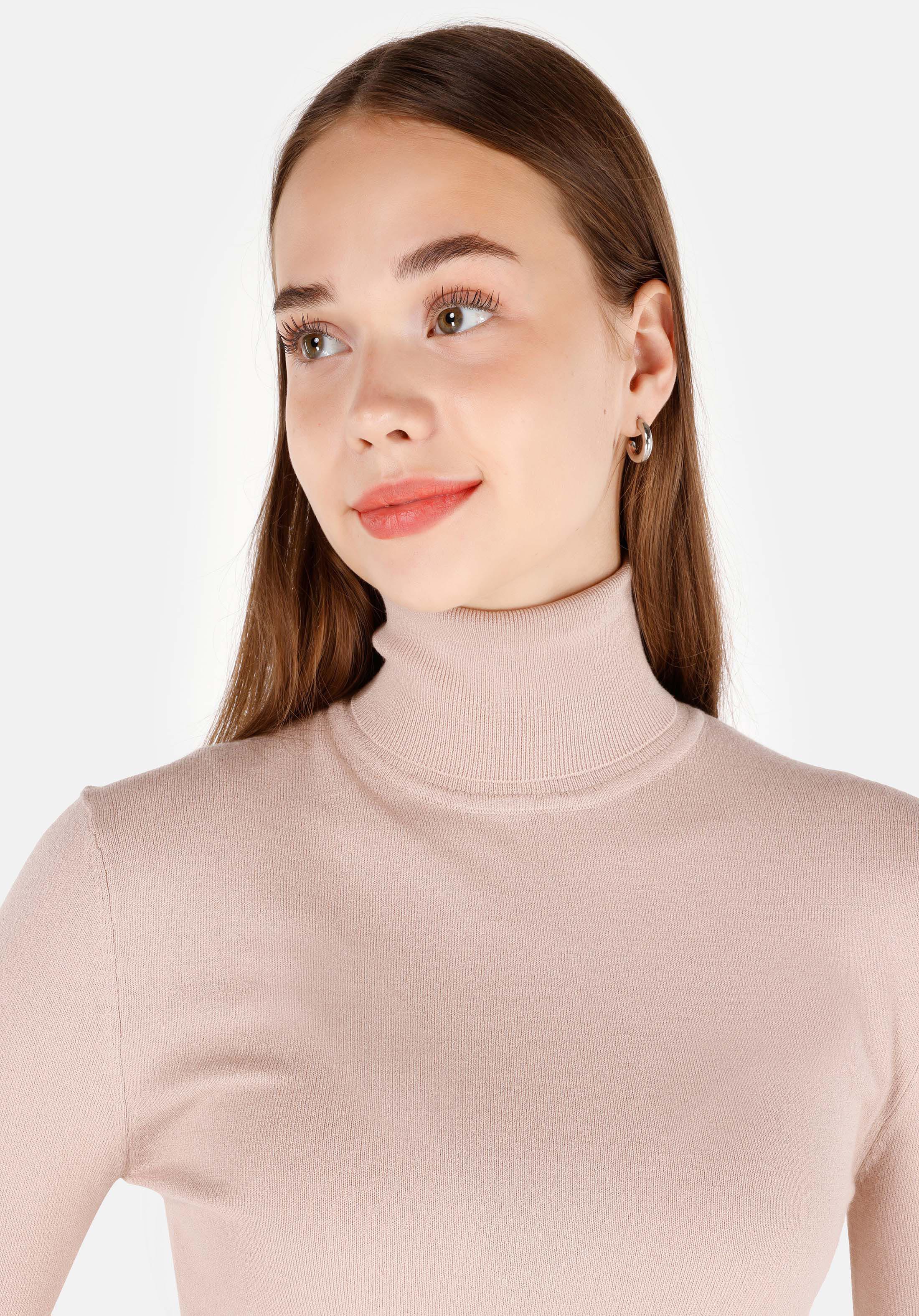 Afișați detalii pentru Pulover De Dama Bej Slim Fit  Cl1070208