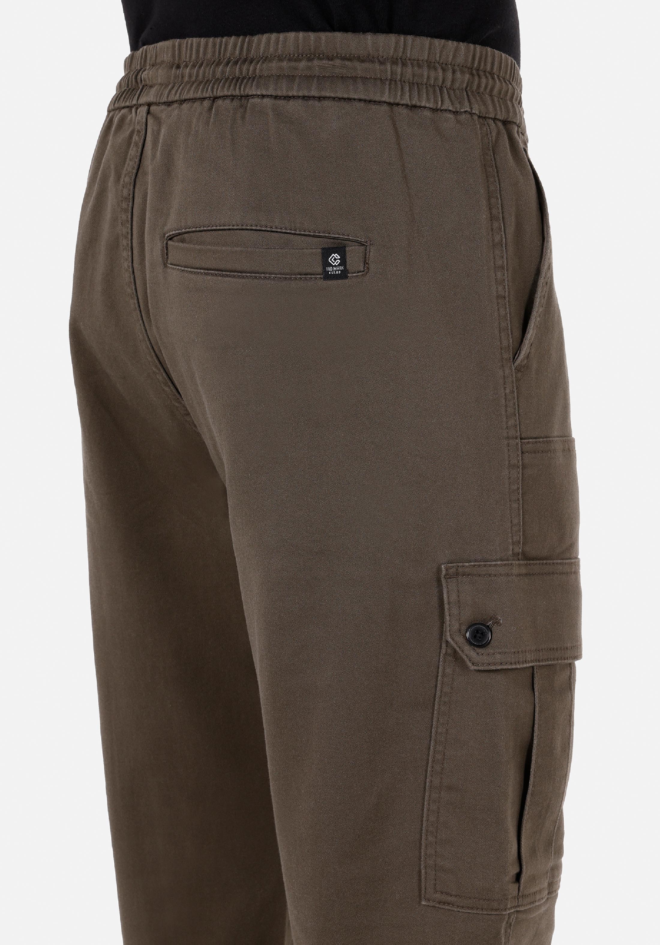 Afișați detalii pentru Pantaloni De Barbati Verde Slim Fit  Cl1072471
