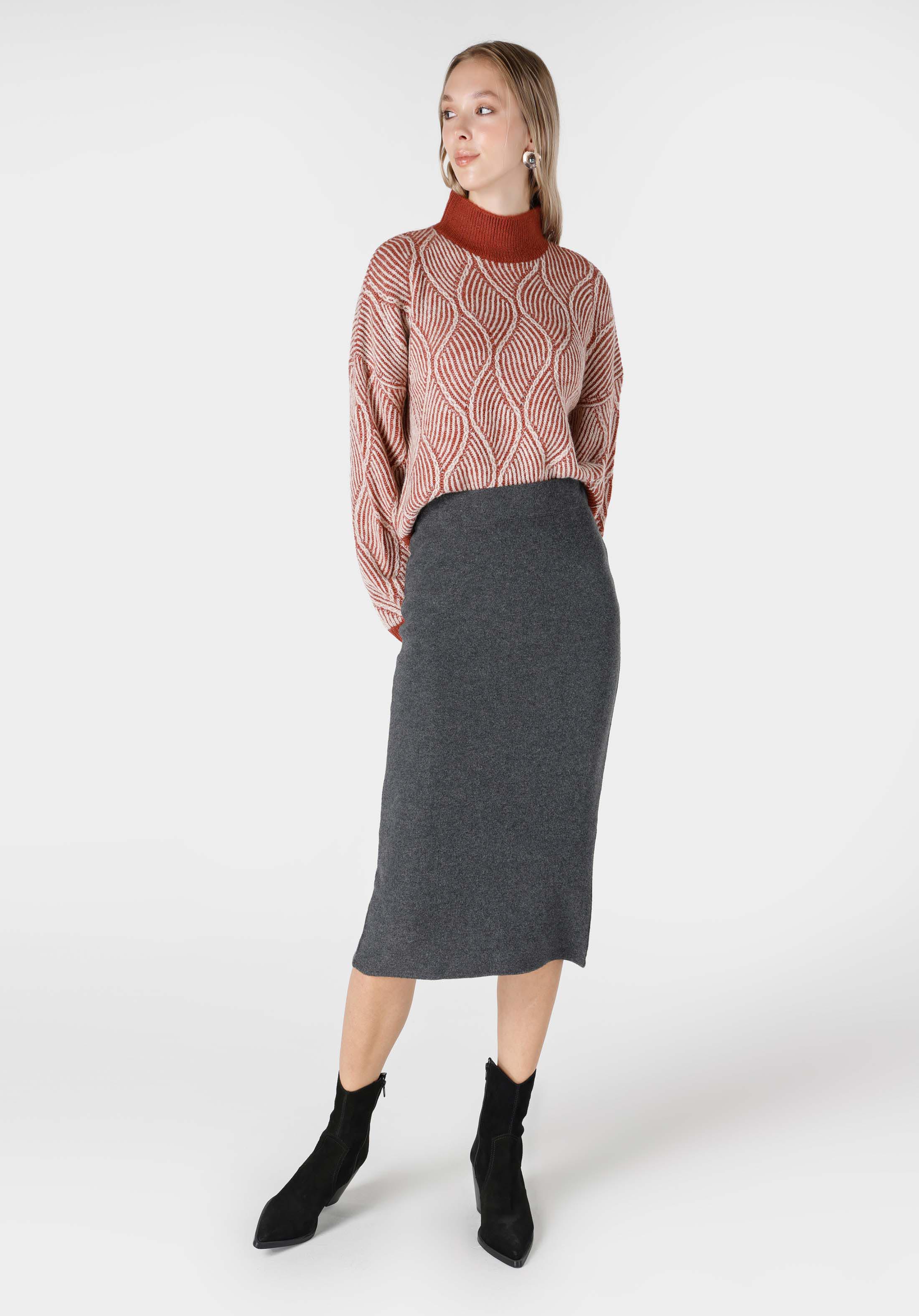 Afișați detalii pentru Fusta De Dama Antracit Slim Fit  CL1065208