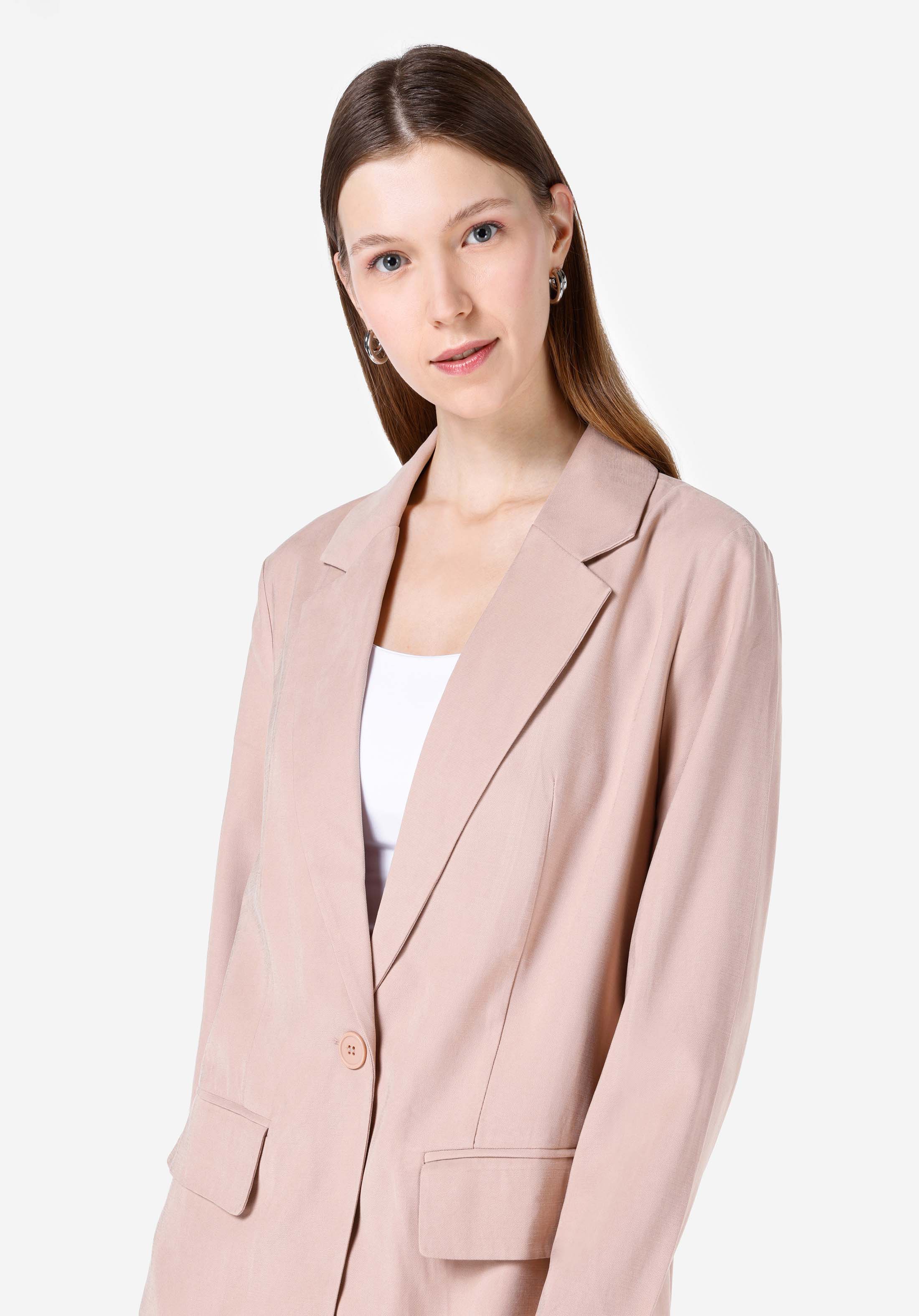 Afișați detalii pentru Jacheta De Dama Roz Regular Fit  Cl1067679