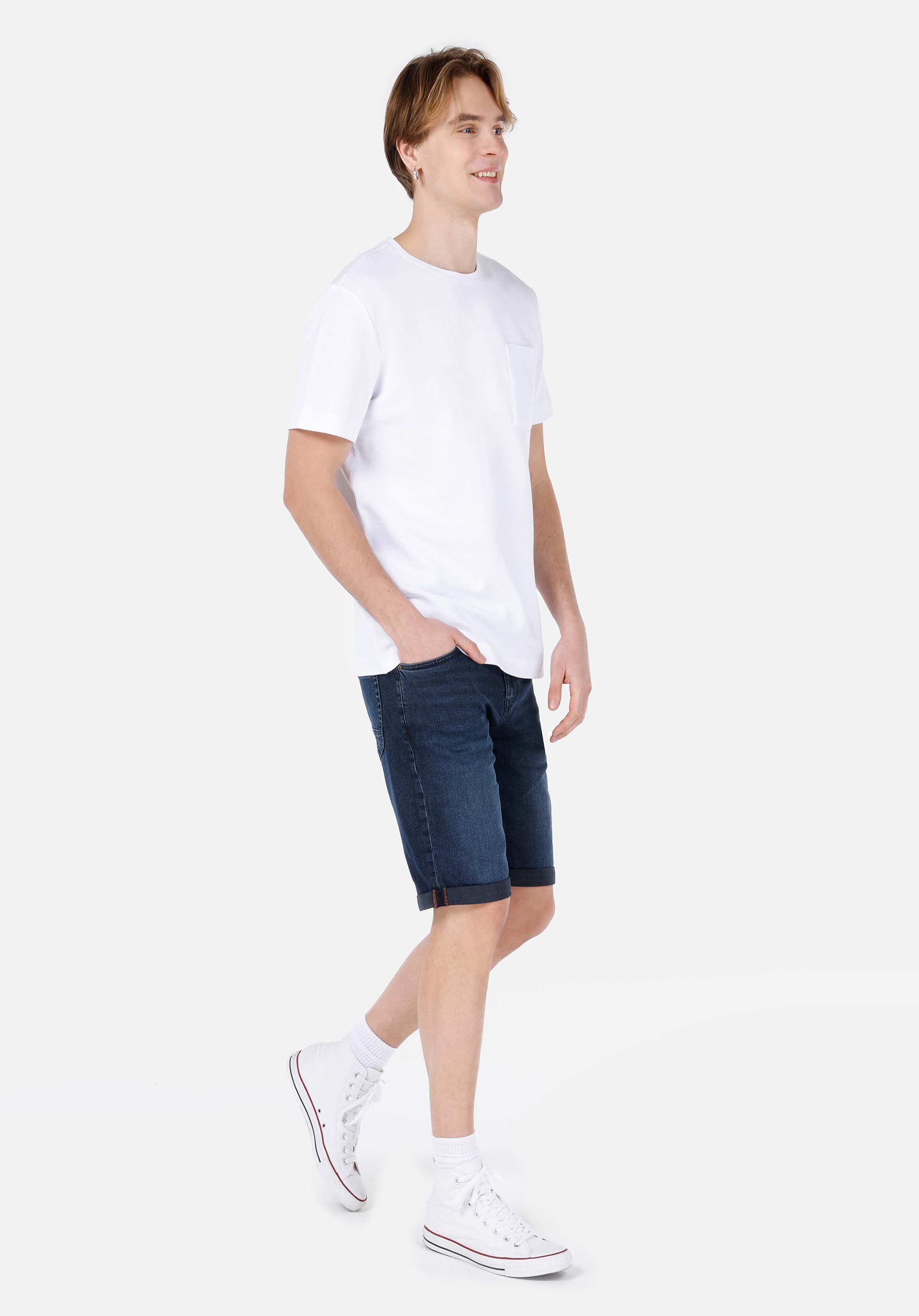 Afișați detalii pentru Short / Pantaloni Scurti De Barbati Denim Straight Fit  Cl1070536